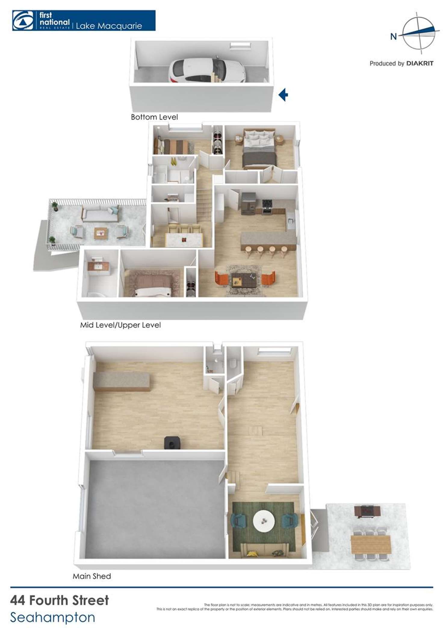 Floorplan of Homely house listing, 44 Fourth Street, Seahampton NSW 2286