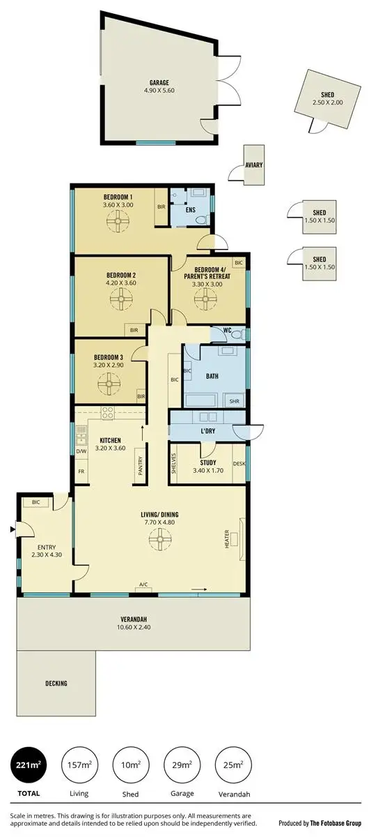 Floorplan of Homely house listing, 1 Panoramic Drive, Tea Tree Gully SA 5091