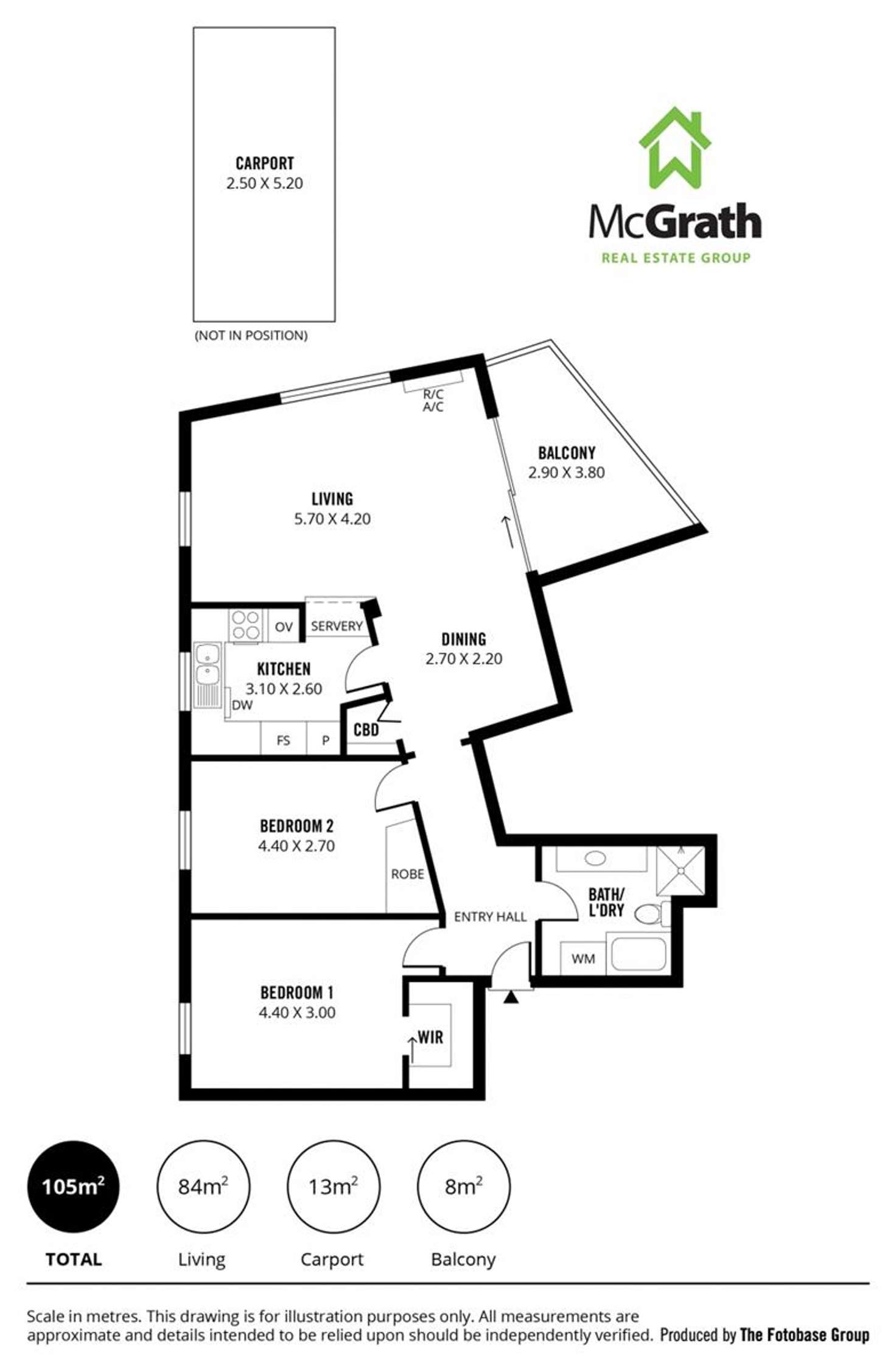 Floorplan of Homely unit listing, 76/13 South Esplanade, Glenelg SA 5045