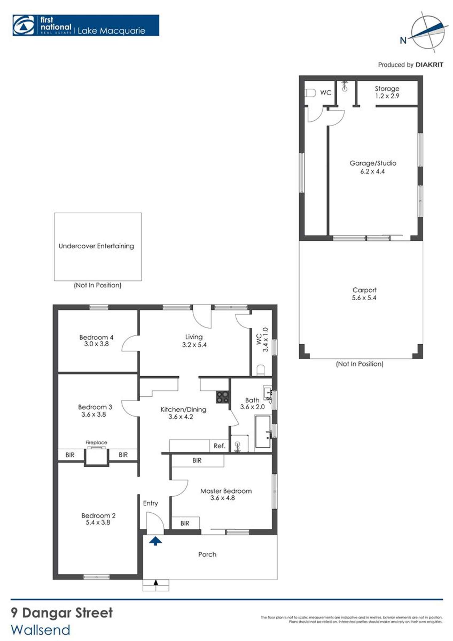 Floorplan of Homely house listing, 9 Dangar Street, Wallsend NSW 2287