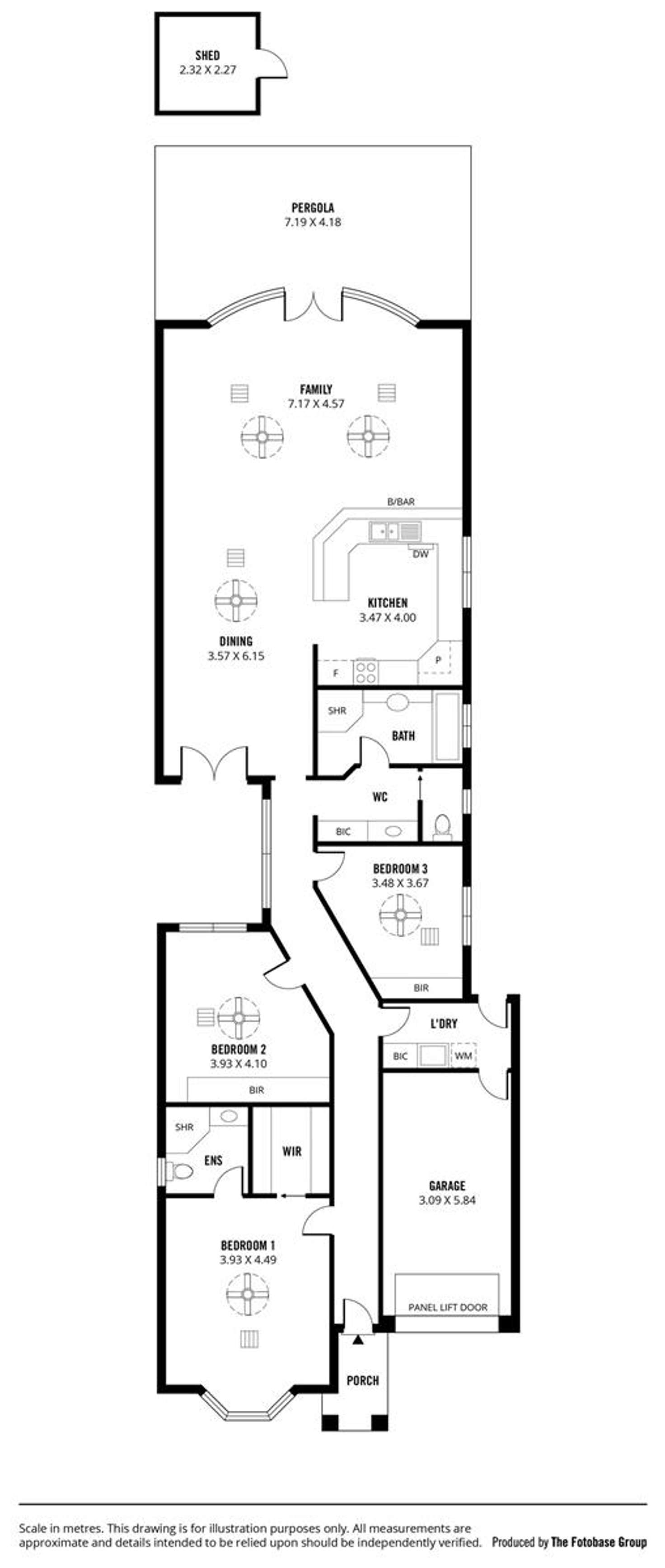 Floorplan of Homely house listing, 26A Mathias Avenue, Cumberland Park SA 5041