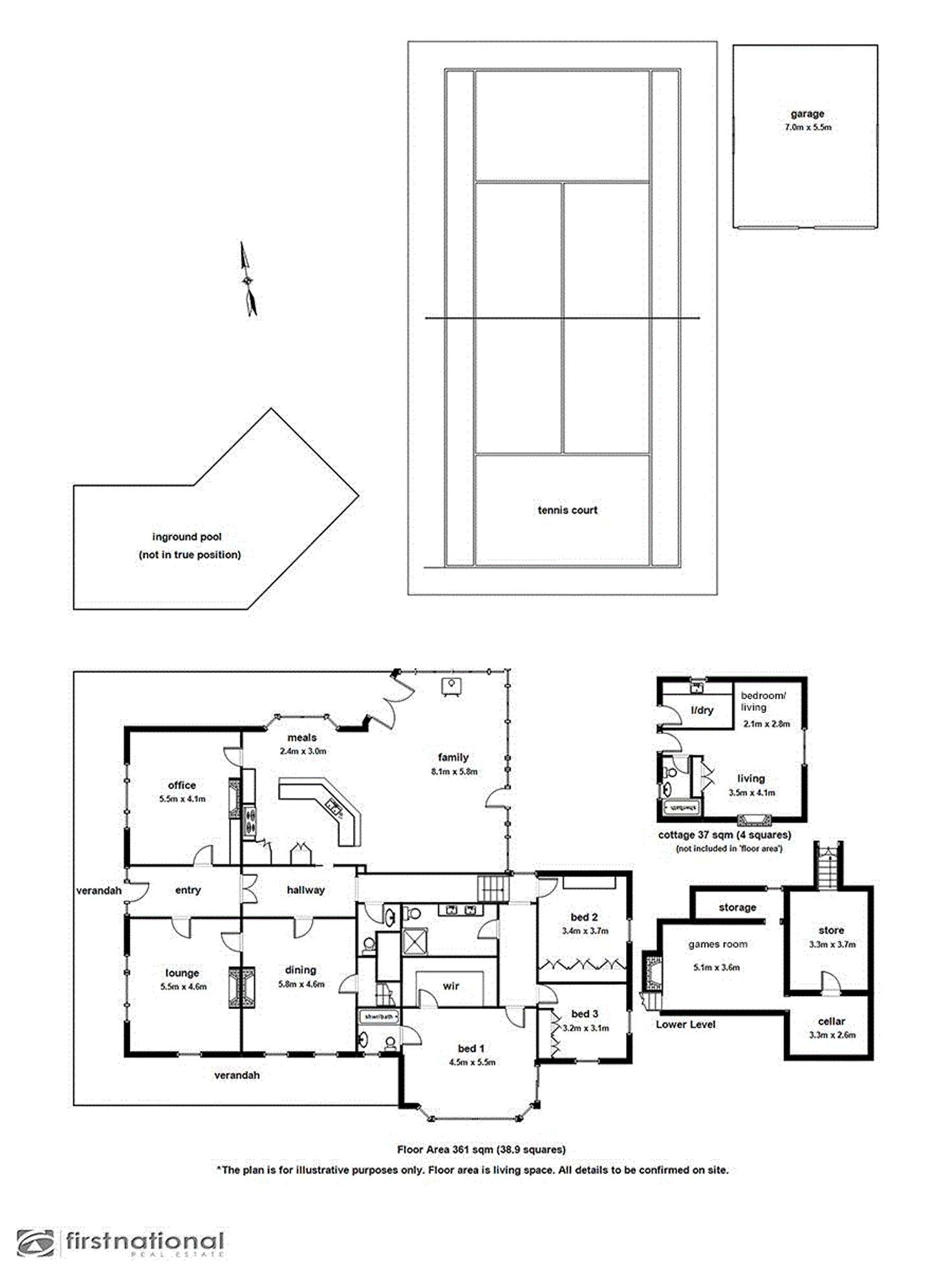 Floorplan of Homely house listing, 3 Burr Hill Court, Berwick VIC 3806