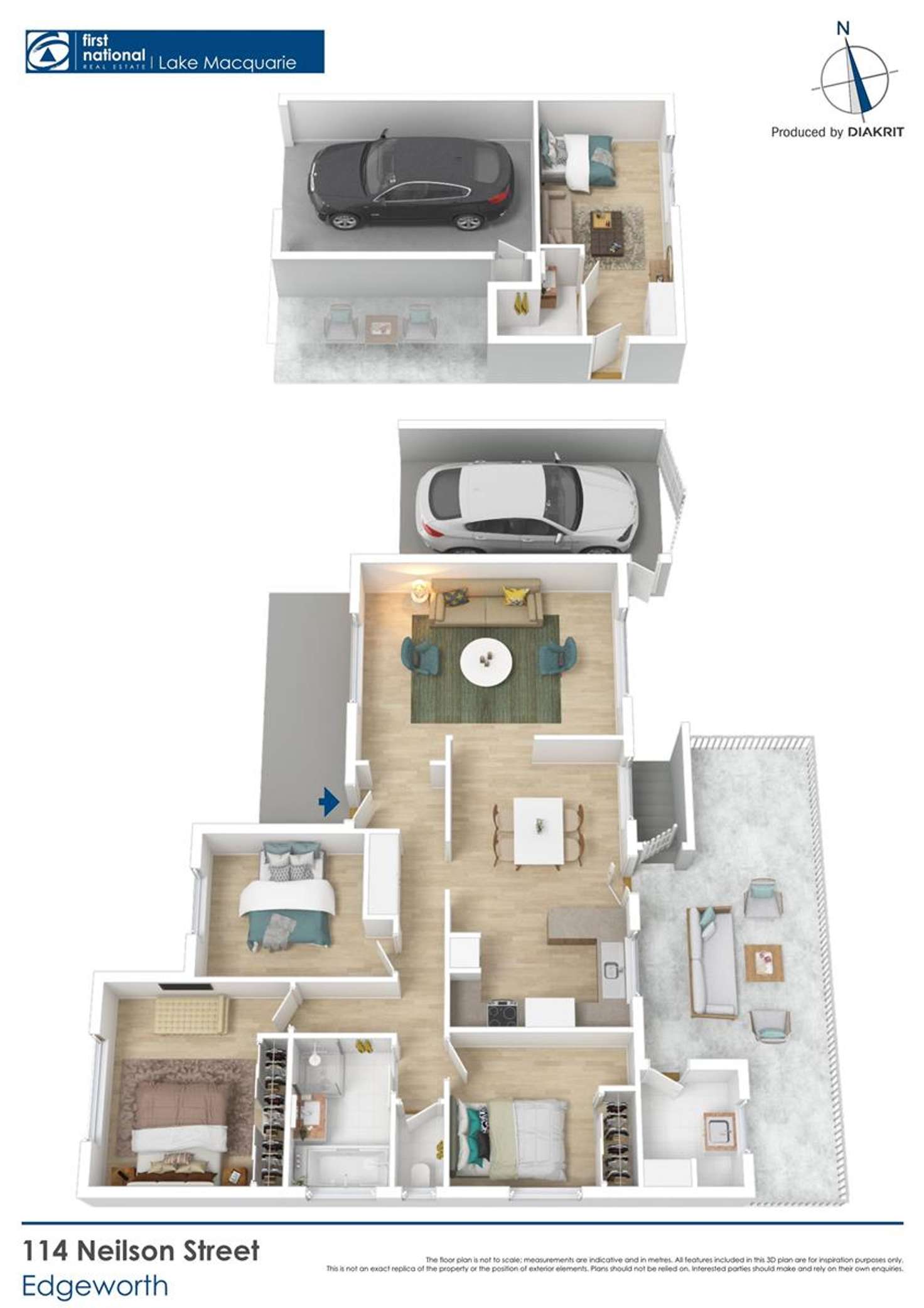 Floorplan of Homely house listing, 114 Neilson Street, Edgeworth NSW 2285