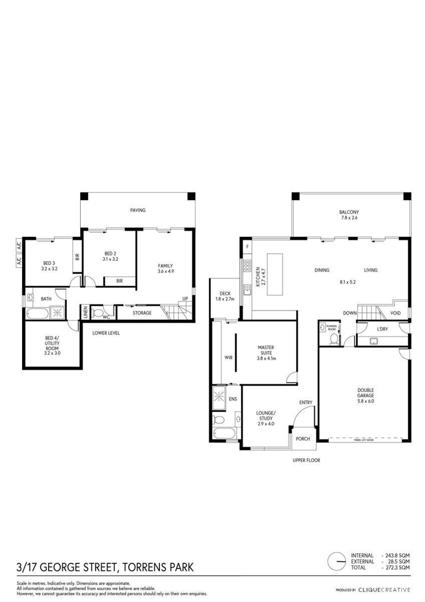 Floorplan of Homely house listing, Lot 705 17 George Street, Torrens Park SA 5062
