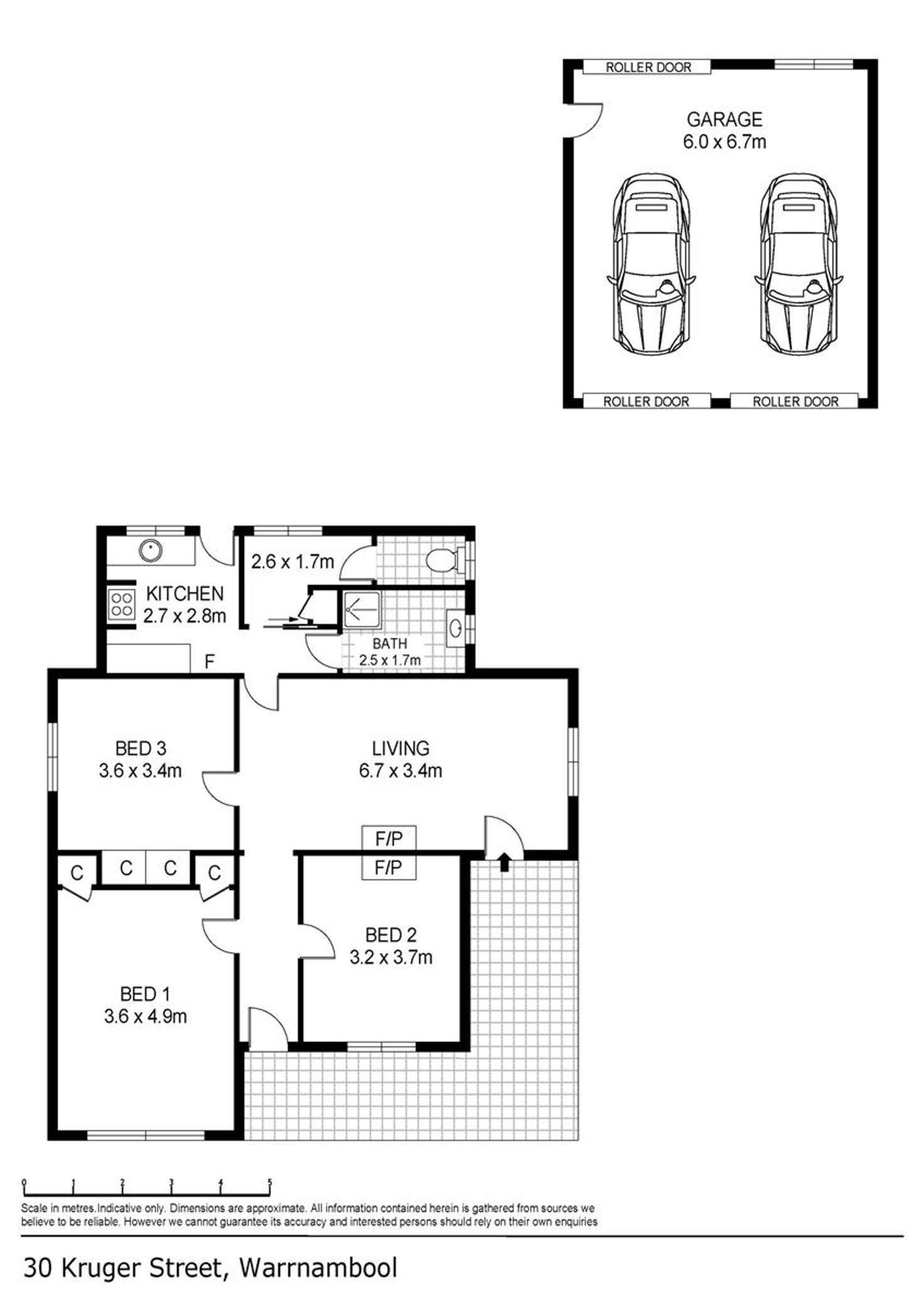 Floorplan of Homely house listing, 30 Kruger Street, Warrnambool VIC 3280