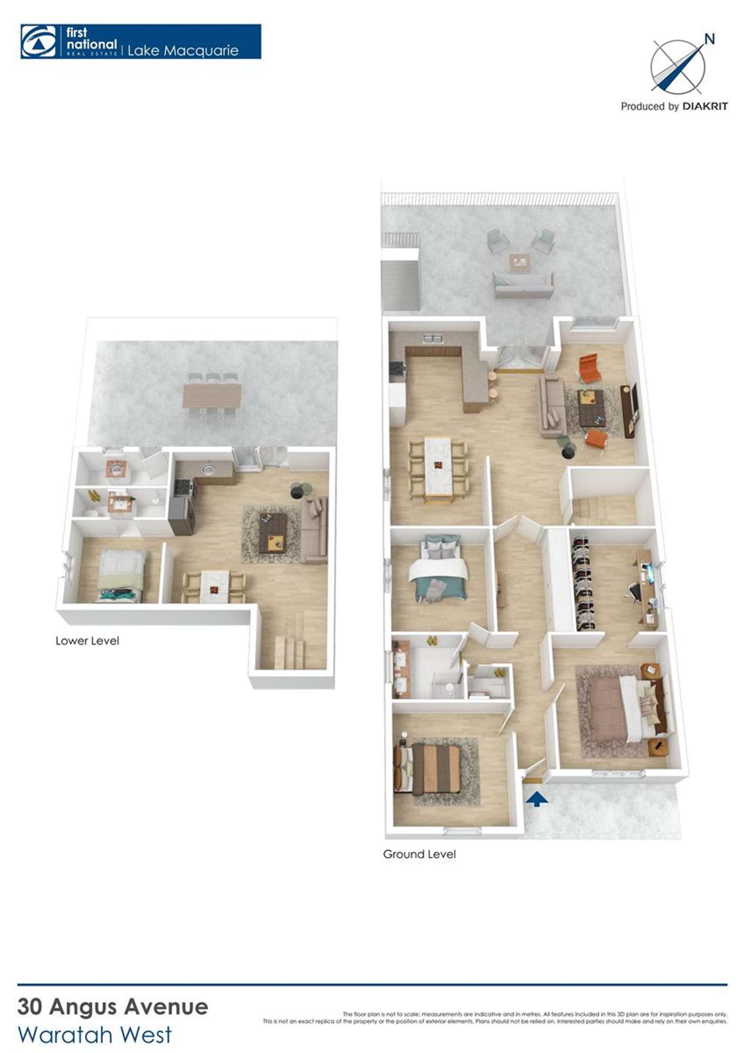 Floorplan of Homely house listing, 30 Angus Avenue, Waratah West NSW 2298