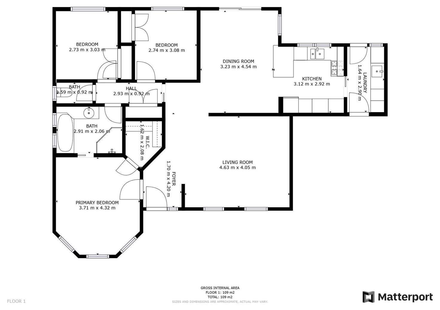 Floorplan of Homely house listing, 19 Francesca Drive, Irymple VIC 3498