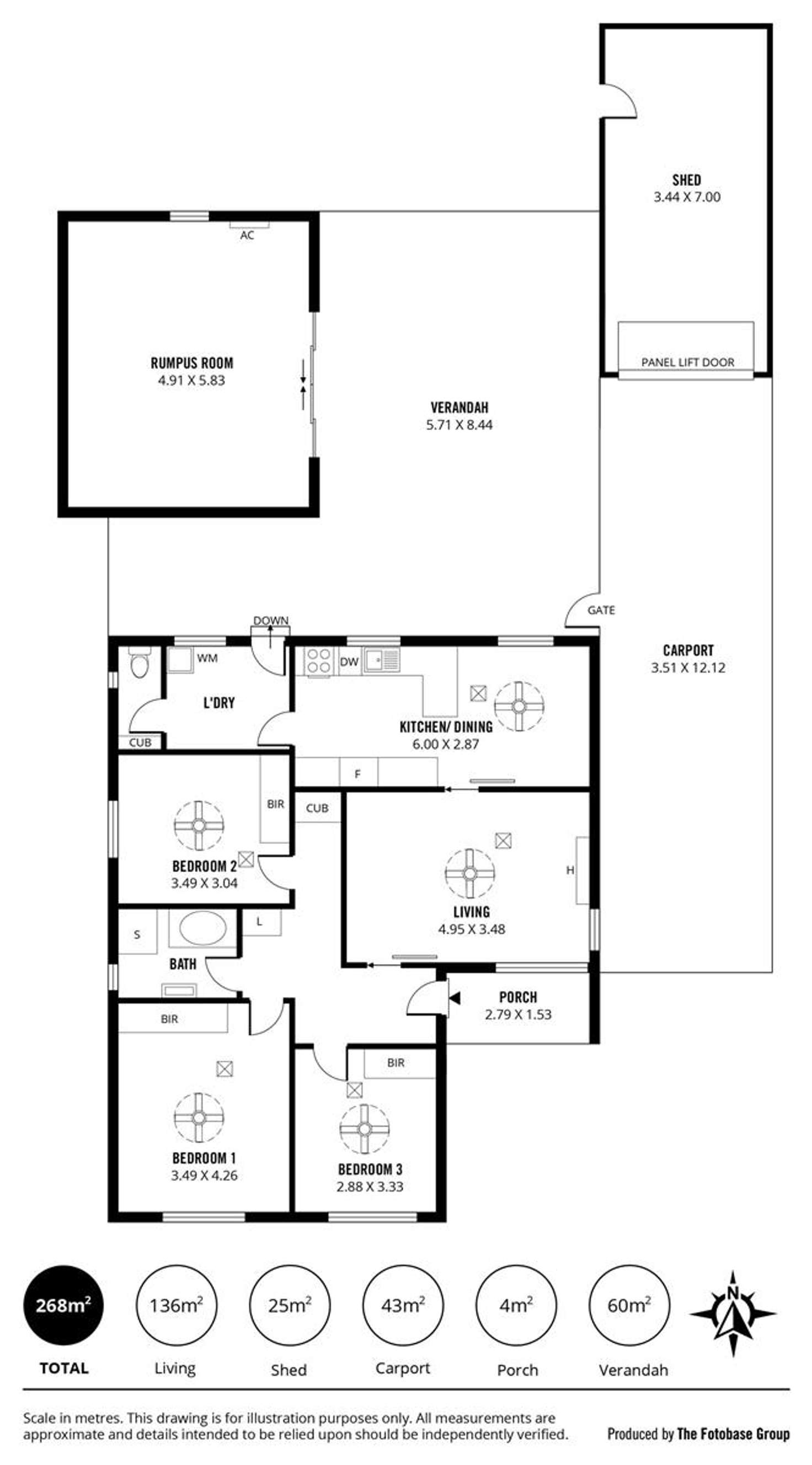 Floorplan of Homely house listing, 27 Tudor Avenue, Clovelly Park SA 5042