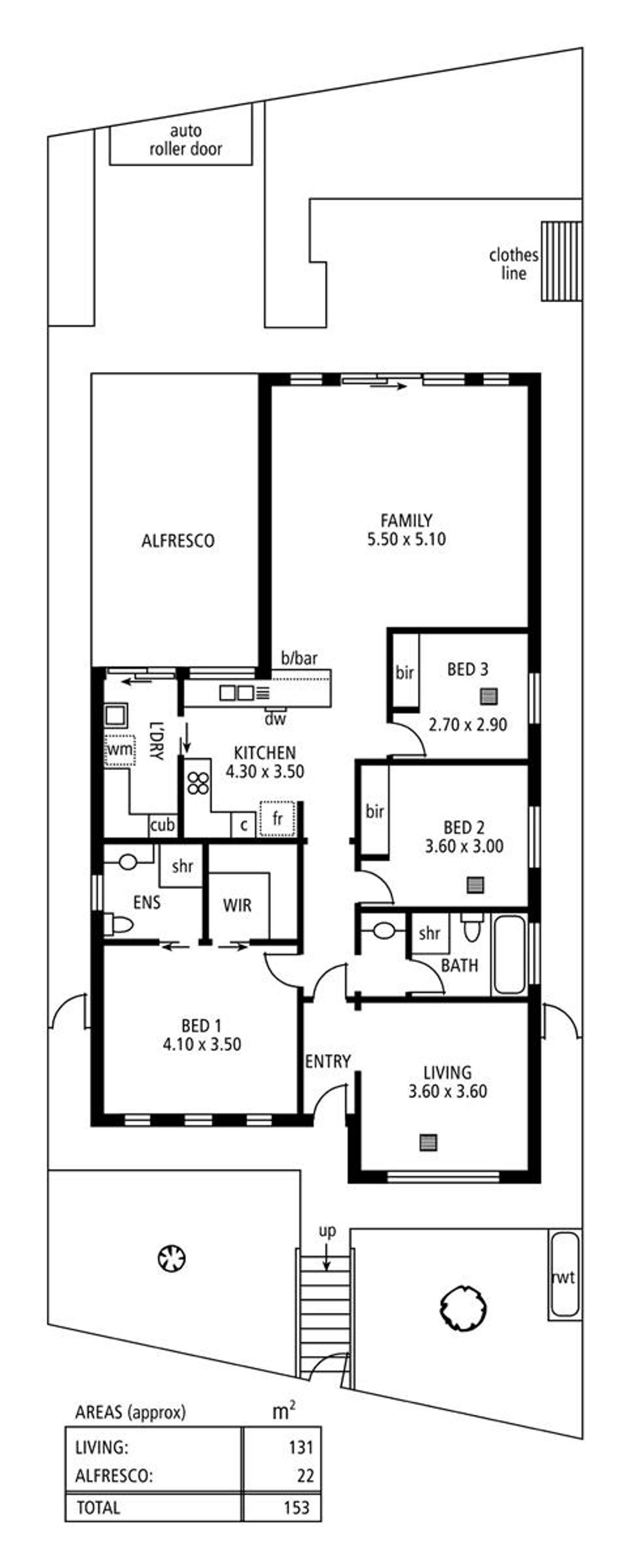 Floorplan of Homely house listing, 45b Pitman Road, Windsor Gardens SA 5087