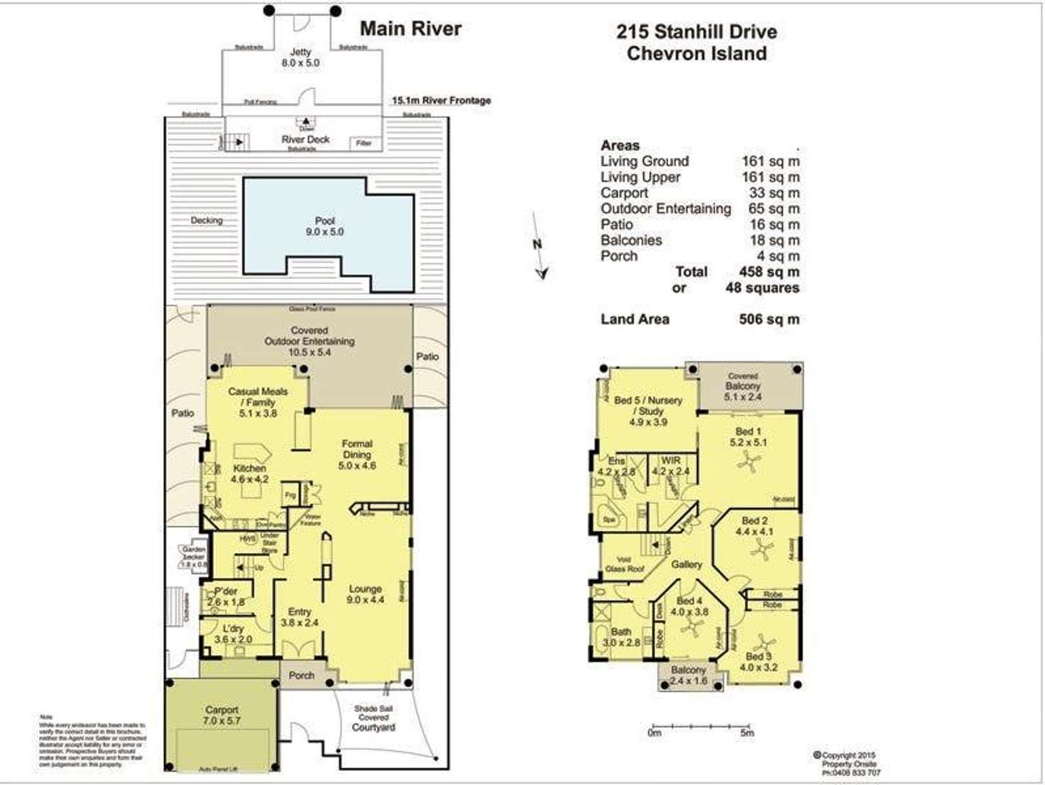 Floorplan of Homely house listing, 215 Stanhill Drive, Surfers Paradise QLD 4217