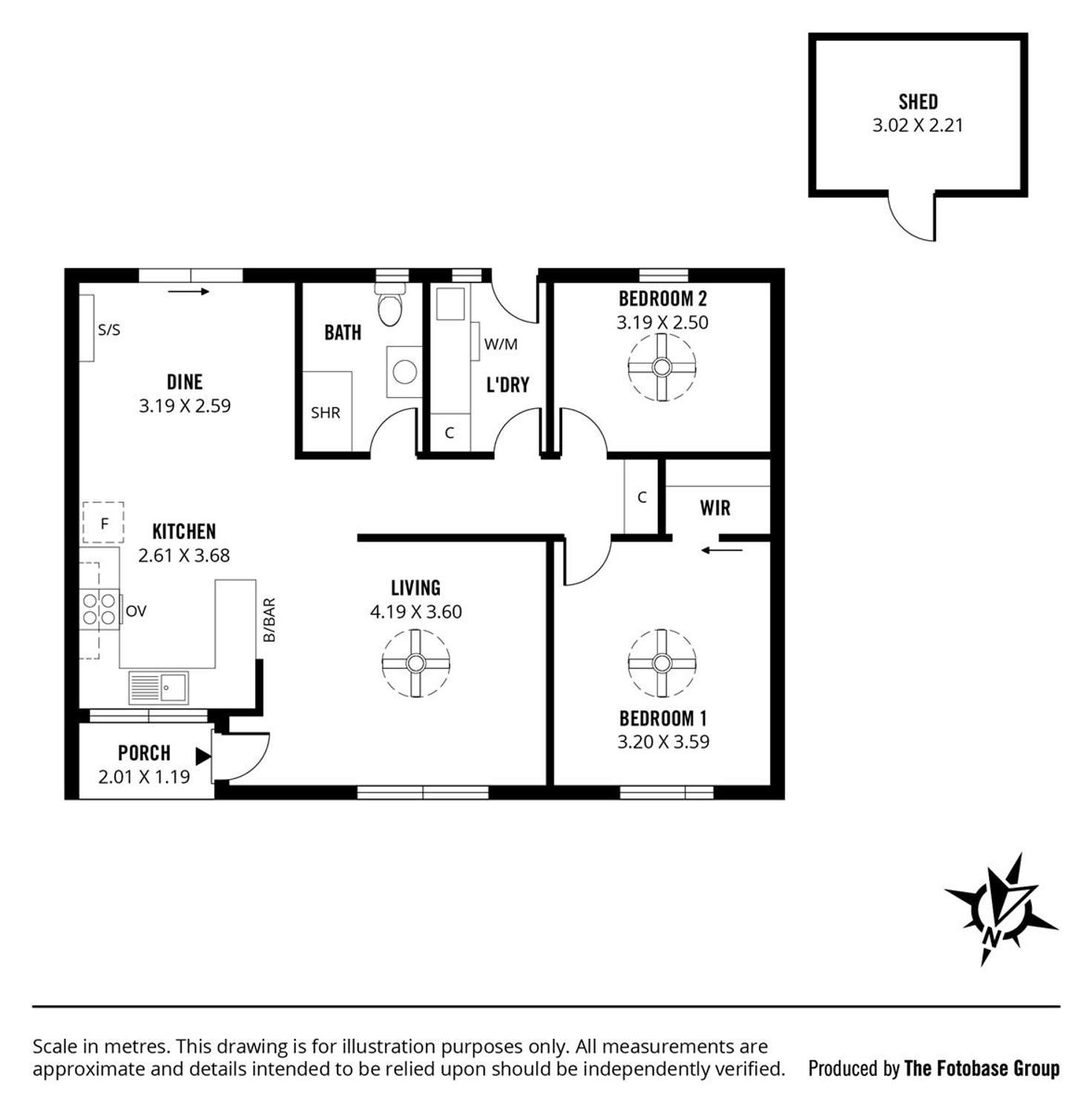 Floorplan of Homely house listing, 62A Furness Avenue, Edwardstown SA 5039