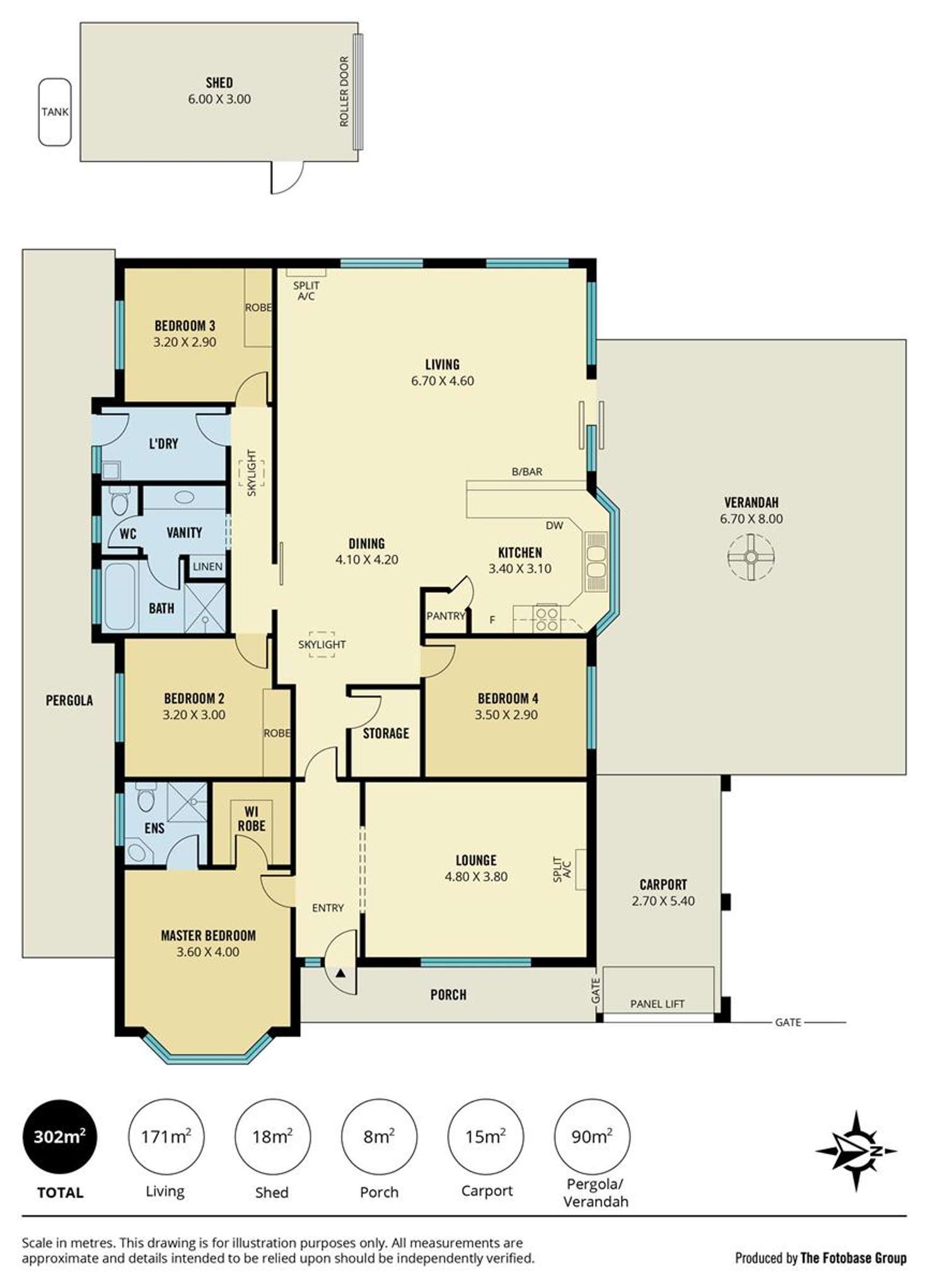 Floorplan of Homely house listing, 61 Lovelock Road, Parafield Gardens SA 5107
