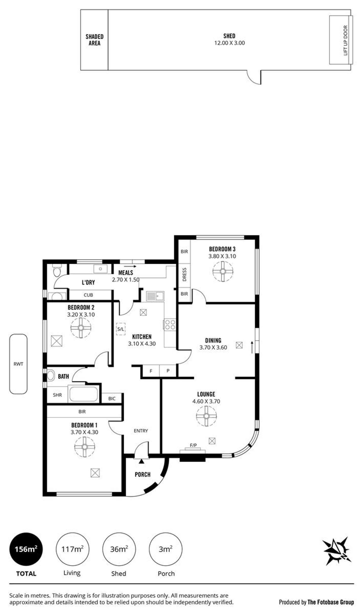 Floorplan of Homely house listing, 24 Browning Avenue, Plympton Park SA 5038