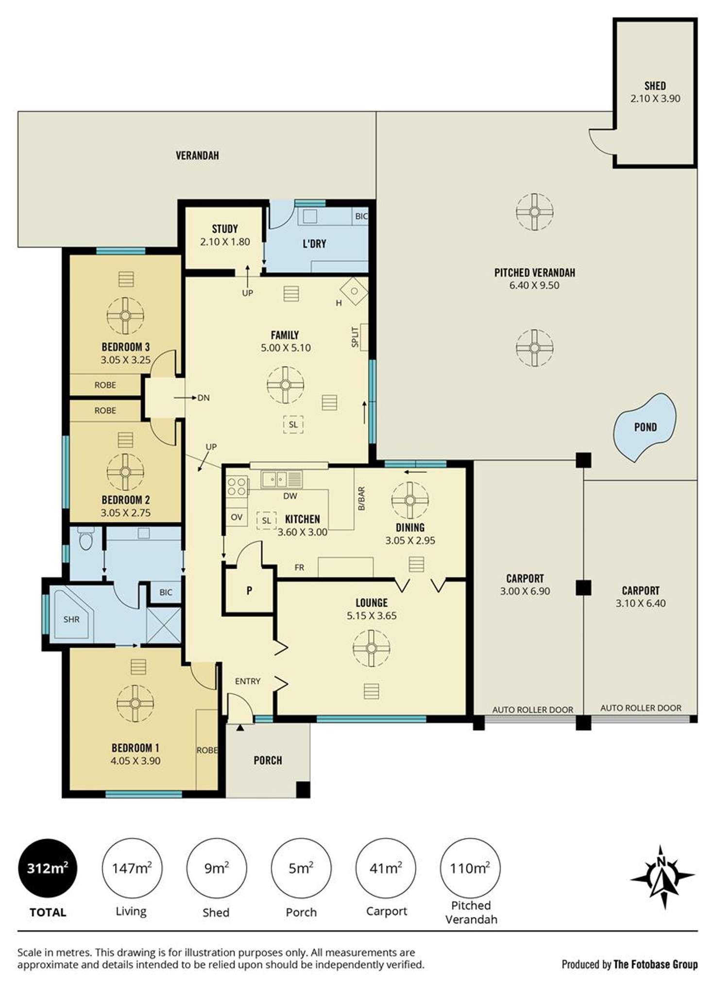 Floorplan of Homely house listing, 11 Royal Admiral Place, Surrey Downs SA 5126