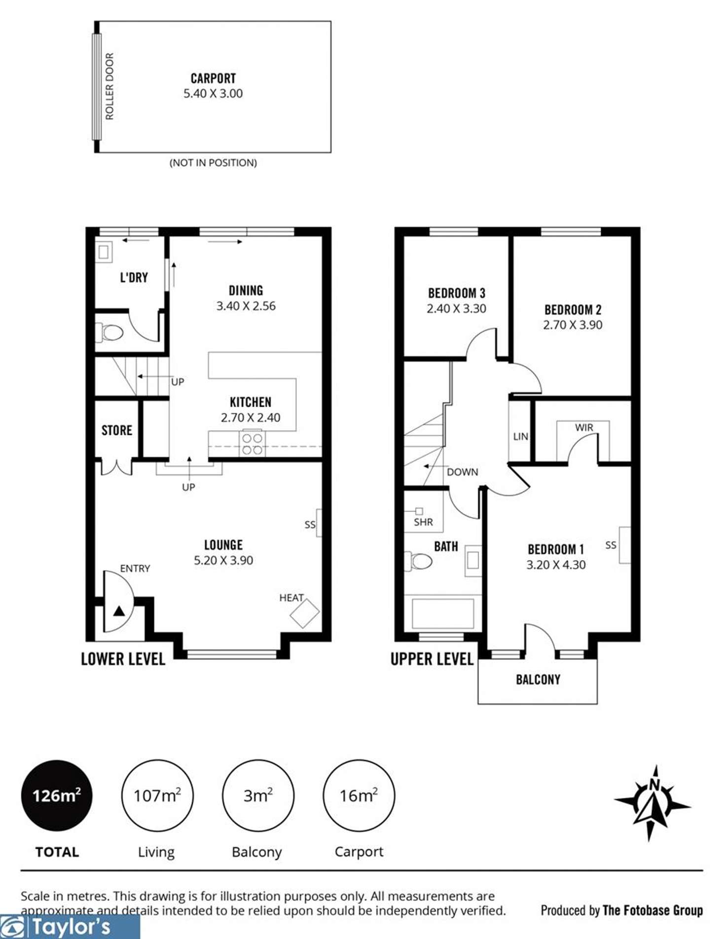 Floorplan of Homely house listing, 10/12-19 Ridgway Court, Wynn Vale SA 5127