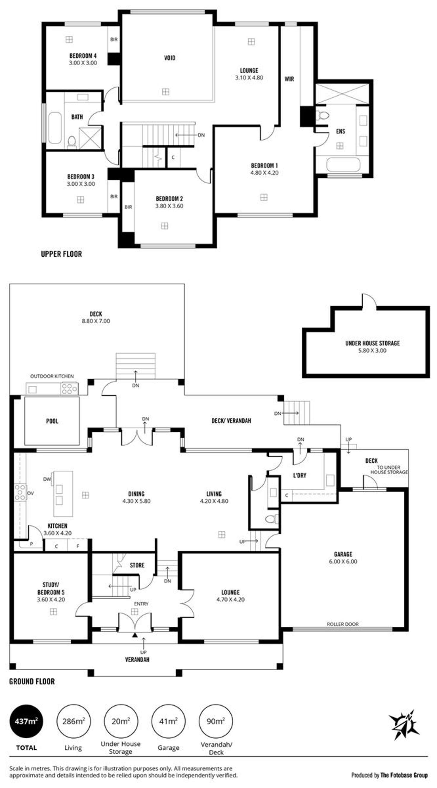 Floorplan of Homely house listing, 13 Evergreen Parade, Flagstaff Hill SA 5159