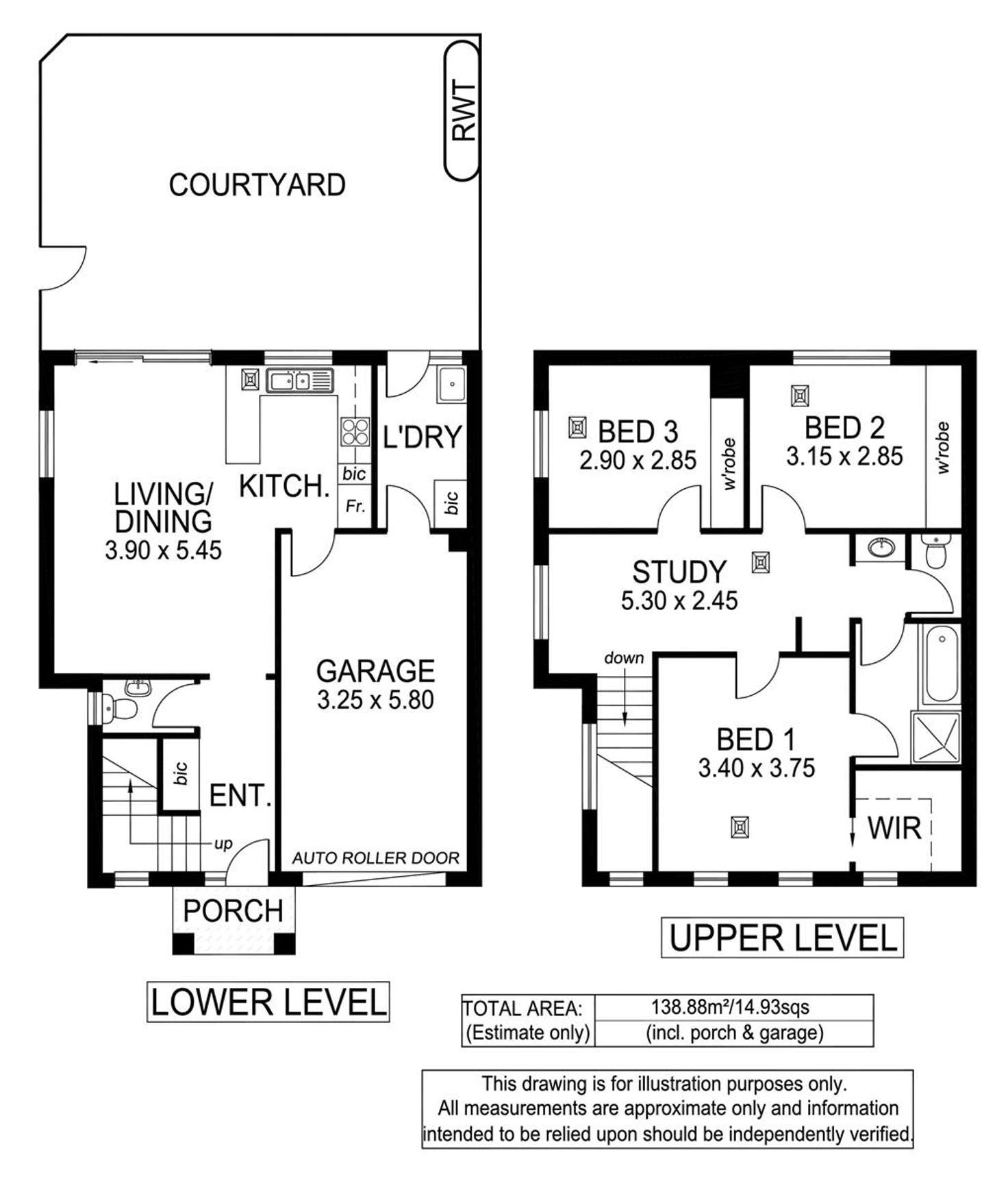 Floorplan of Homely house listing, 3A Kingston Avenue, Seacombe Gardens SA 5047