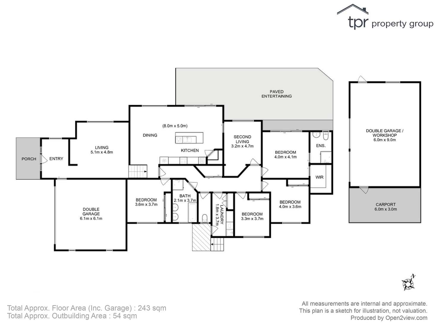 Floorplan of Homely house listing, 26 Kingfisher Street, Kingston TAS 7050