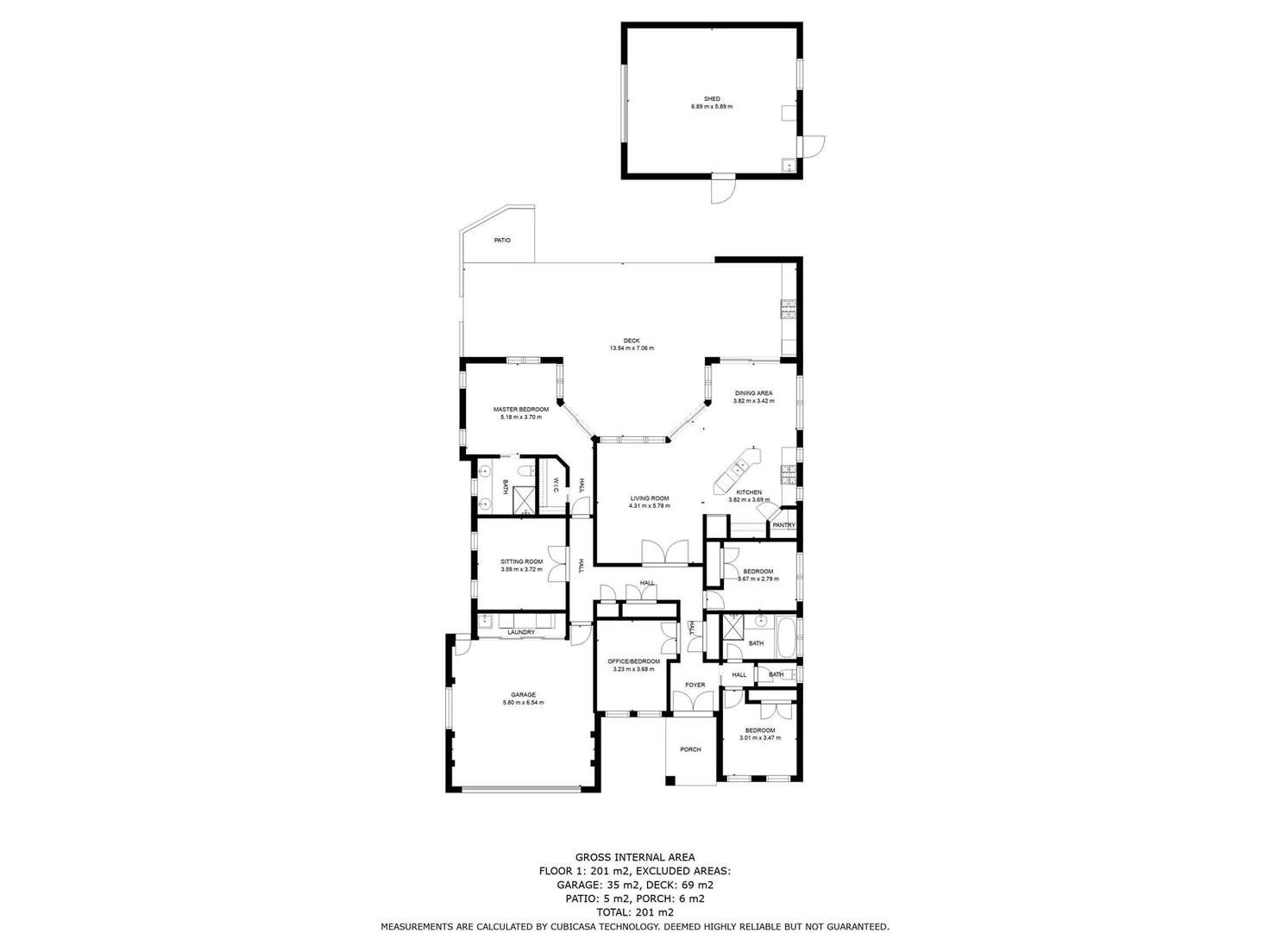 Floorplan of Homely house listing, 61 Robbins Drive, East Albury NSW 2640