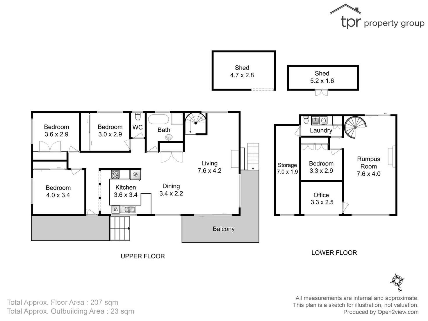 Floorplan of Homely house listing, 20 Jordans Road, Mountain River TAS 7109