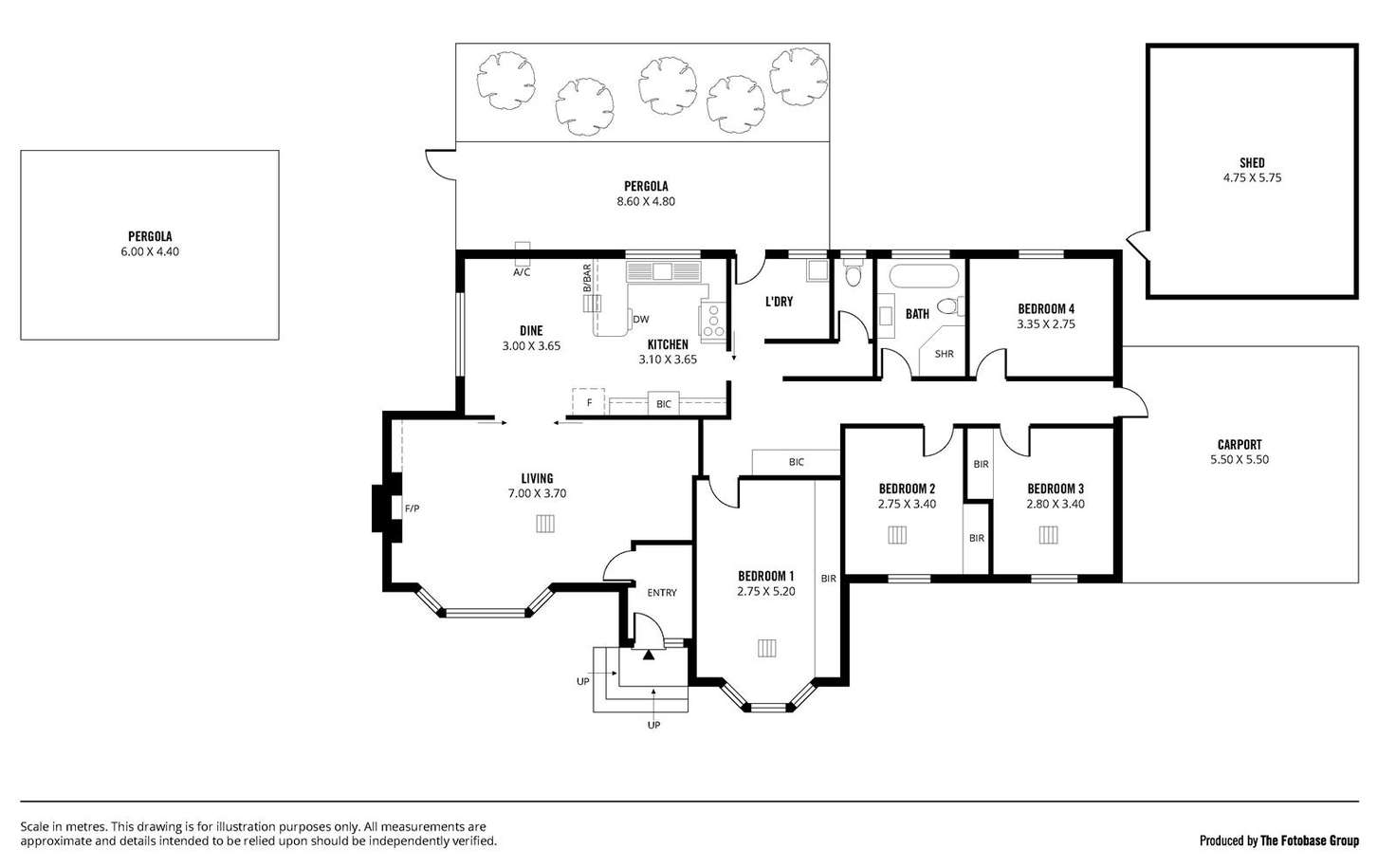 Floorplan of Homely house listing, 183 Belair Road, Torrens Park SA 5062