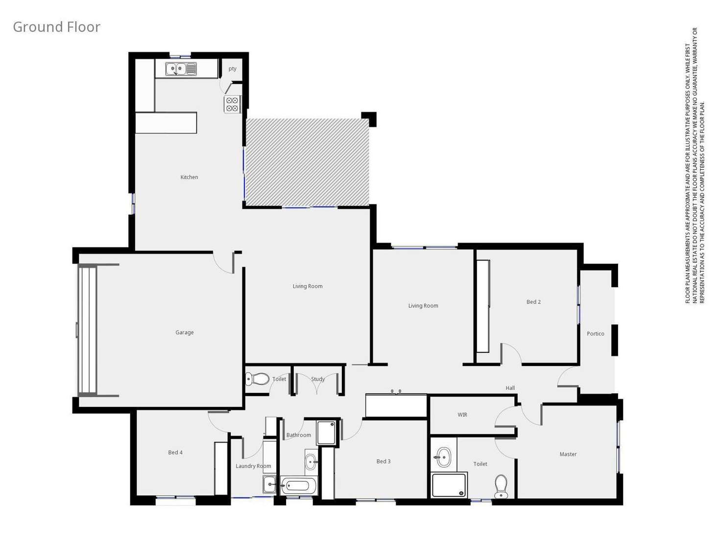 Floorplan of Homely house listing, 64 Streets Road, Wodonga VIC 3690