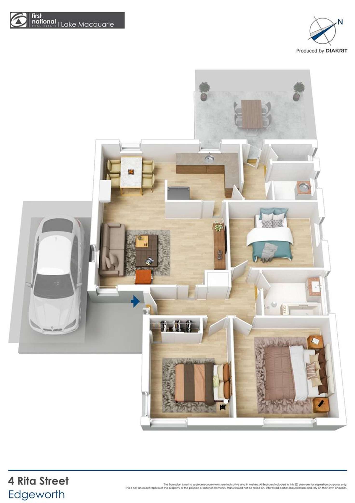 Floorplan of Homely house listing, 4 Rita Street, Edgeworth NSW 2285