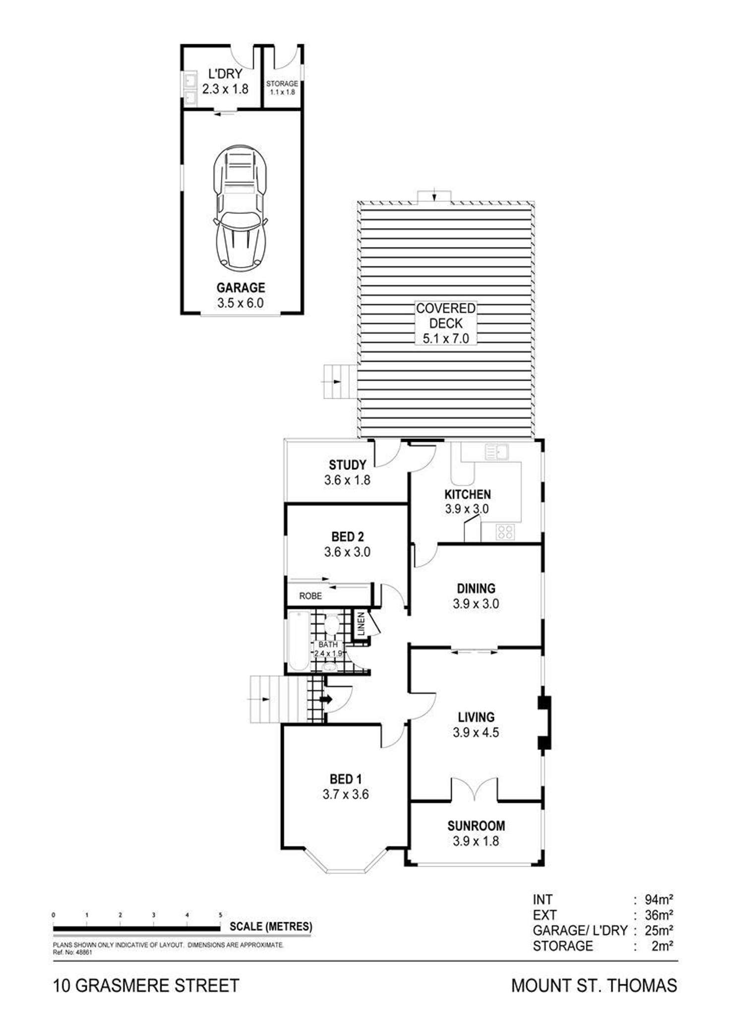 Floorplan of Homely house listing, 10 Grasmere Street, Mount Saint Thomas NSW 2500