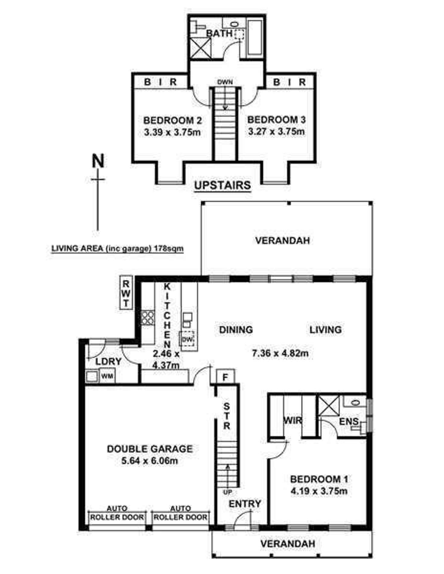 Floorplan of Homely house listing, 2/2 Janet Street, Evandale SA 5069