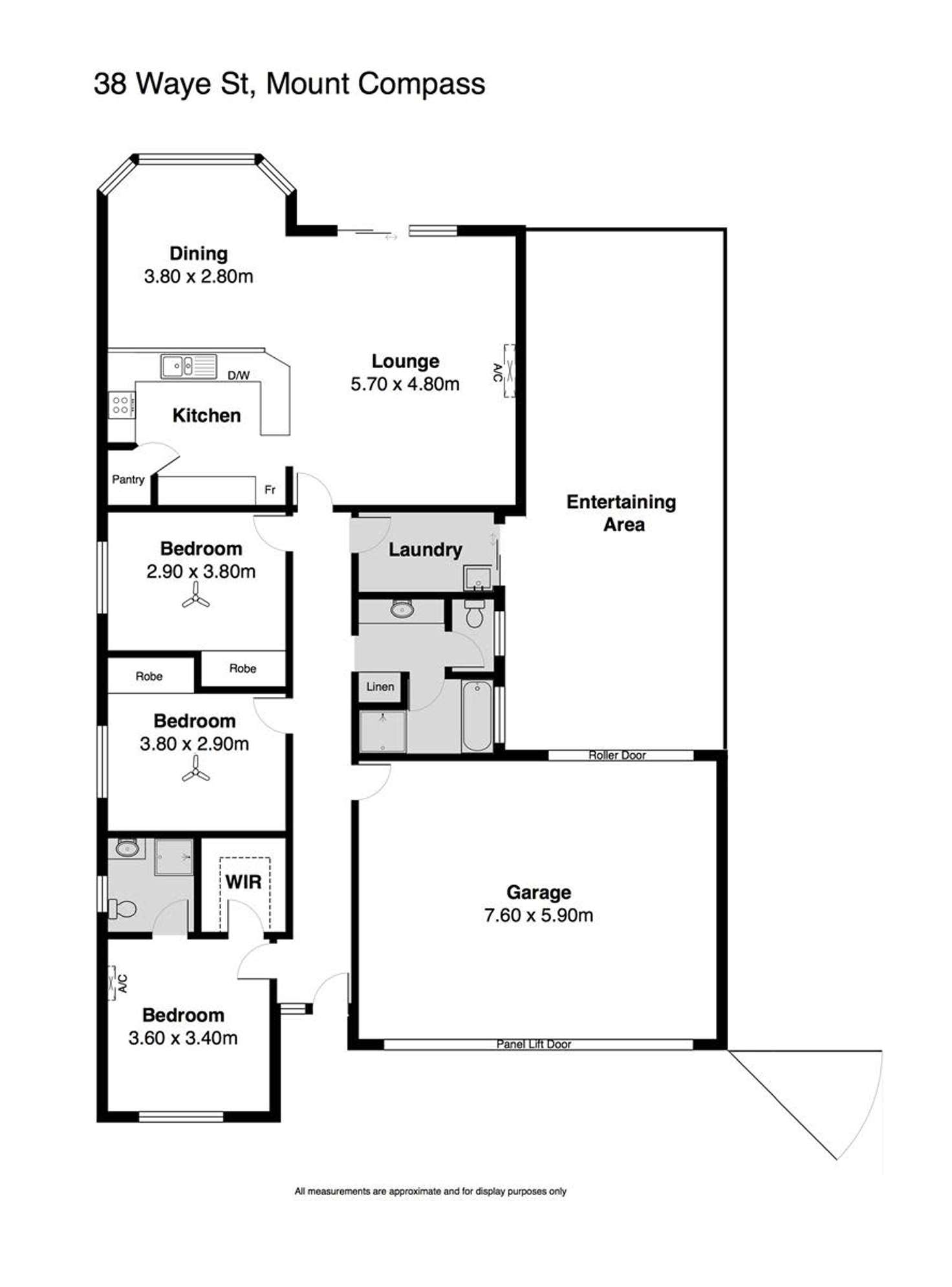 Floorplan of Homely house listing, 38 Waye Street, Mount Compass SA 5210