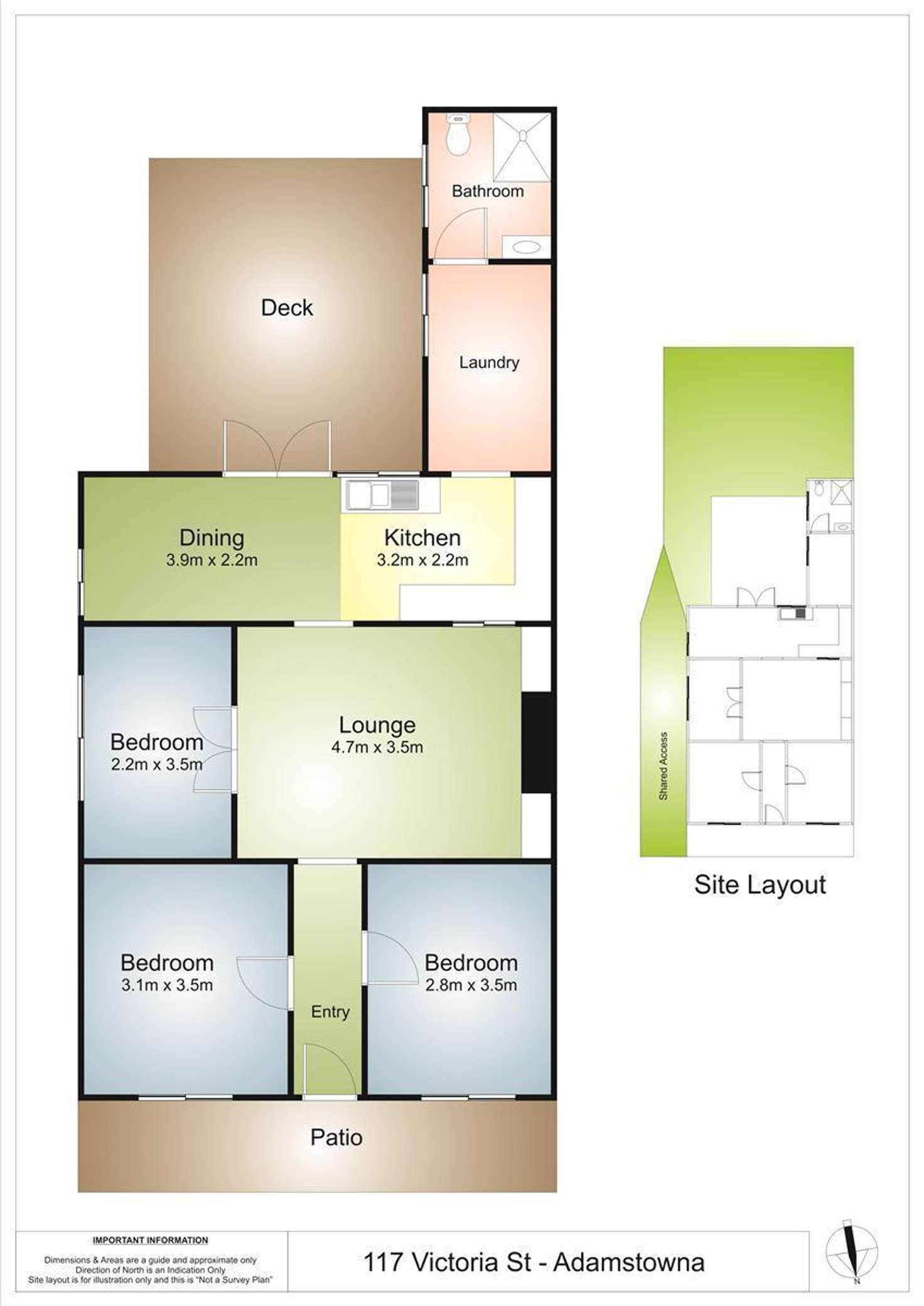 Floorplan of Homely house listing, 117 Victoria Street, Adamstown NSW 2289