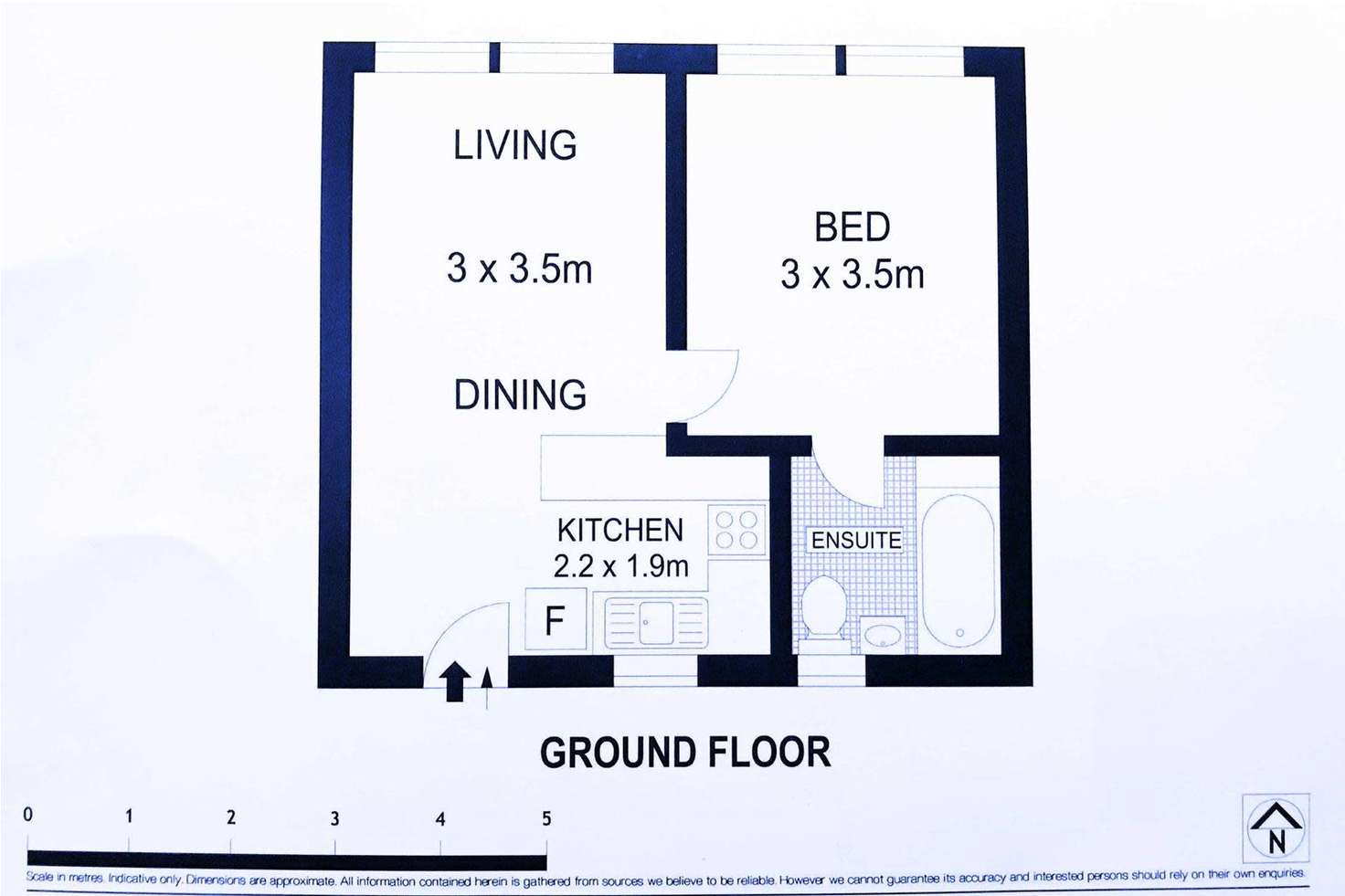 Floorplan of Homely apartment listing, 2/4 Swan Street, Woolooware NSW 2230