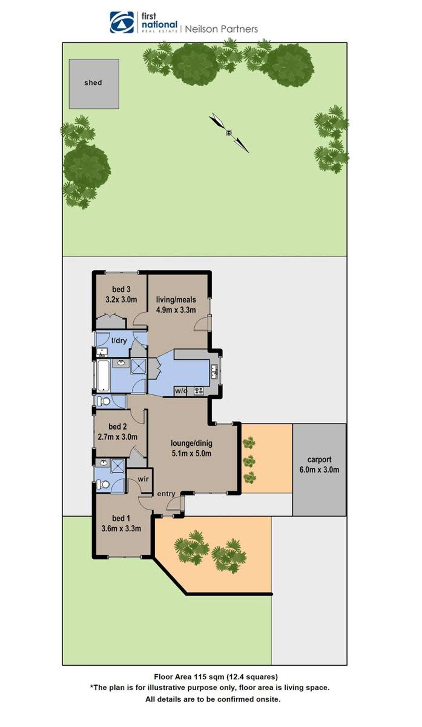 Floorplan of Homely house listing, 25 Coolong Avenue, Berwick VIC 3806