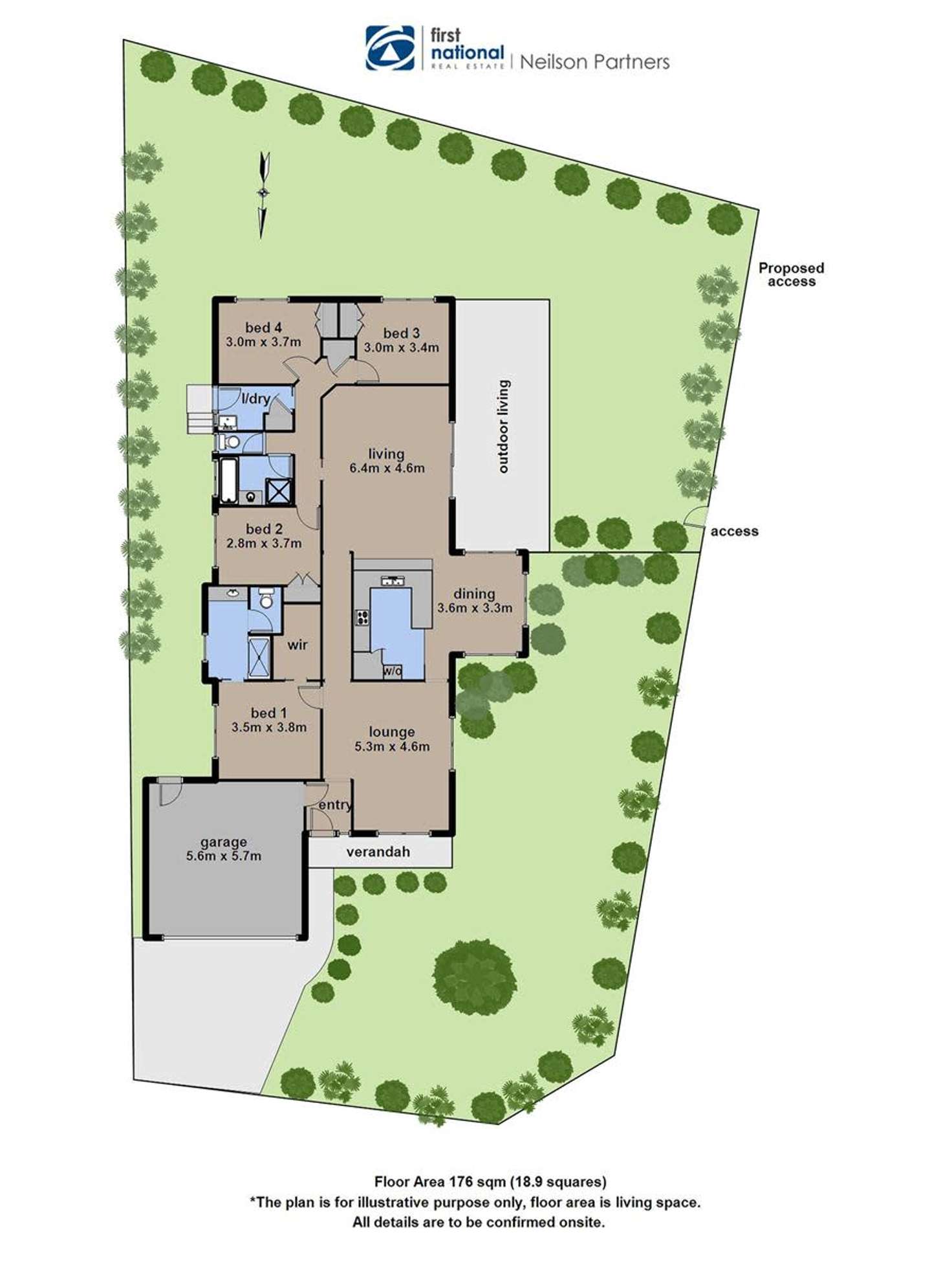 Floorplan of Homely house listing, 2 Yardley Court, Berwick VIC 3806