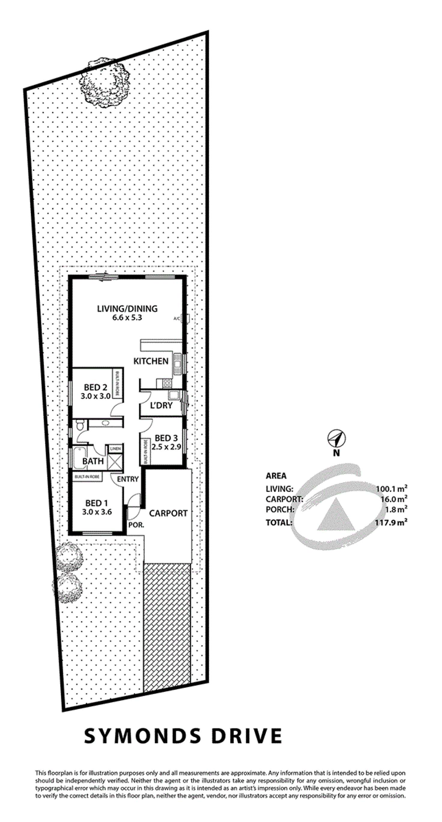 Floorplan of Homely house listing, 4a Symonds Drive, Mount Barker SA 5251