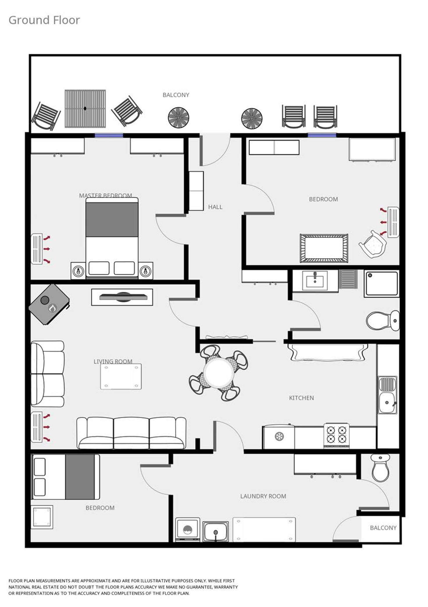 Floorplan of Homely house listing, 6 Kerferd Road, Beechworth VIC 3747