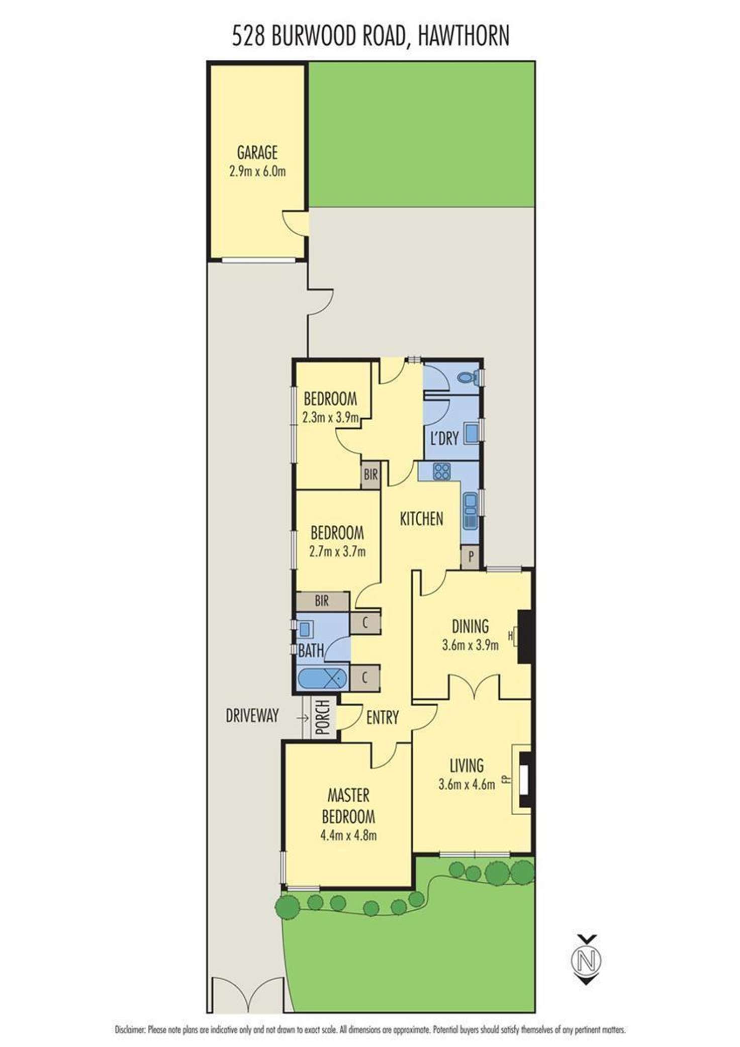 Floorplan of Homely house listing, 528 Burwood Road, Hawthorn VIC 3122