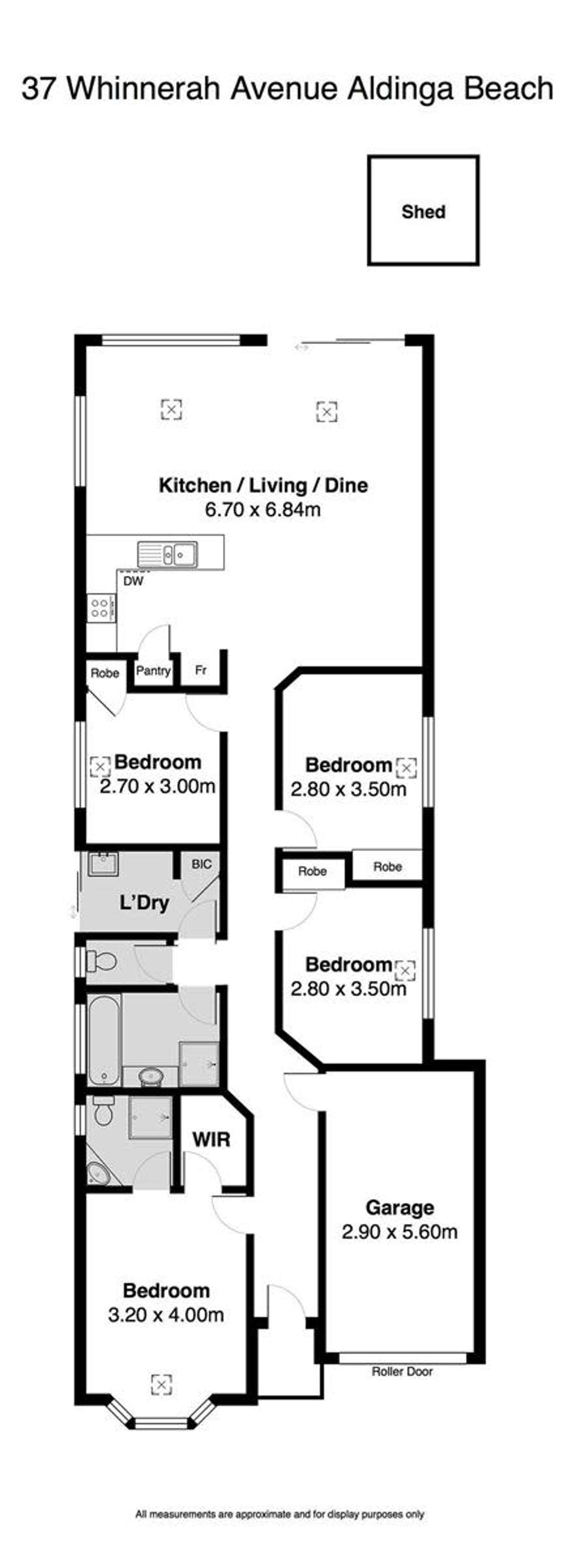 Floorplan of Homely house listing, 37 Whinnerah Avenue, Aldinga Beach SA 5173