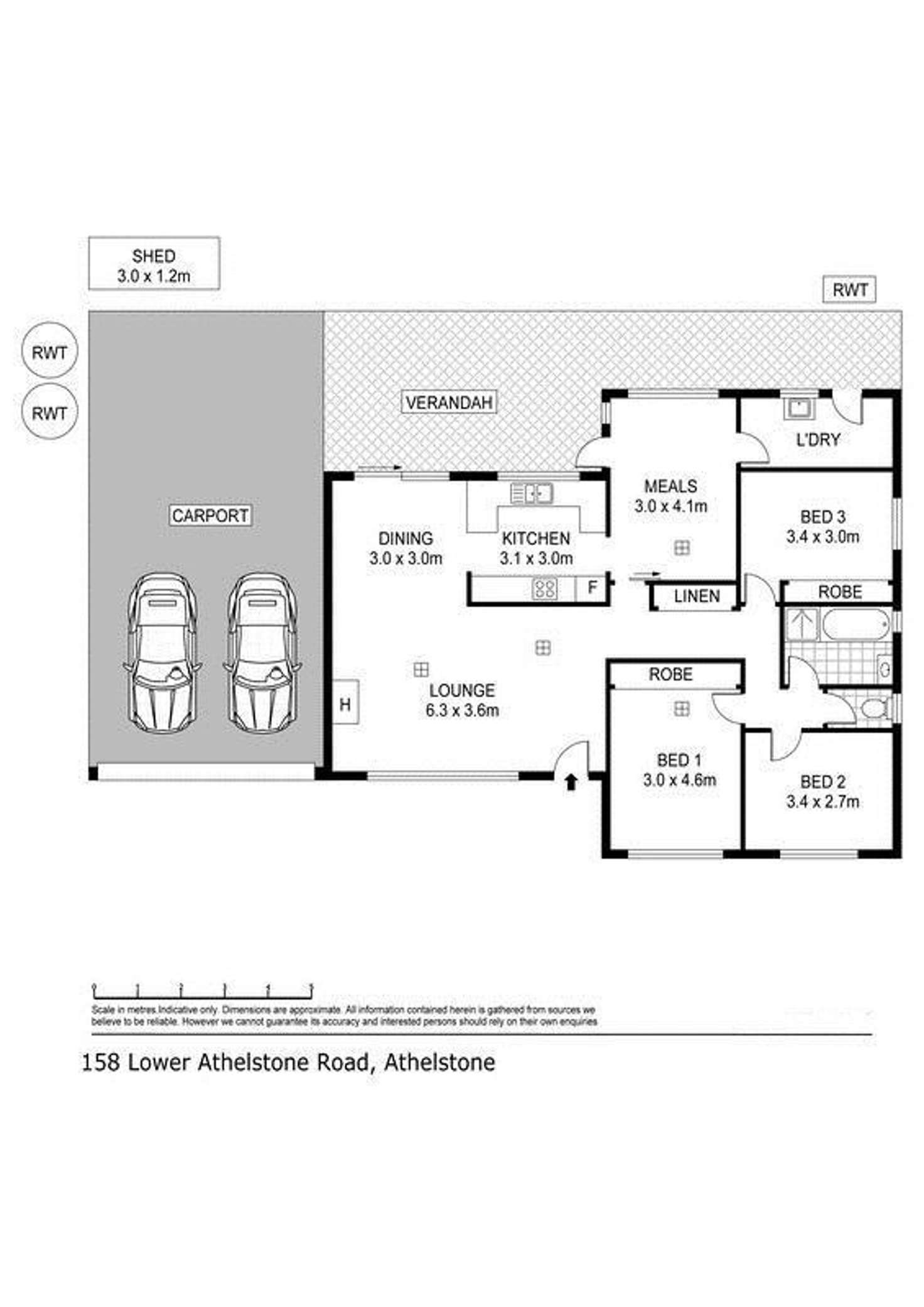 Floorplan of Homely house listing, 158 Lower Athelstone Road, Athelstone SA 5076