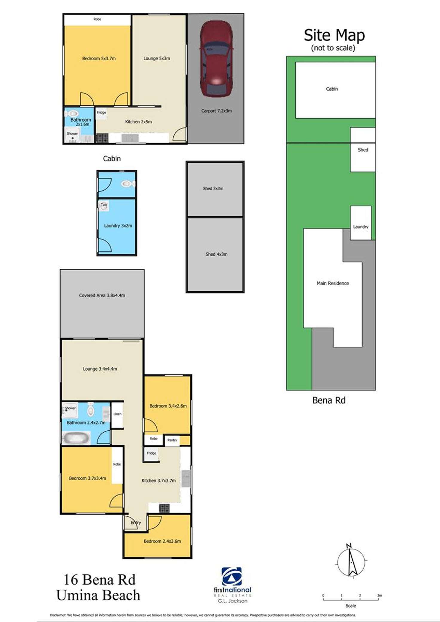 Floorplan of Homely house listing, 16 Bena Road, Umina Beach NSW 2257