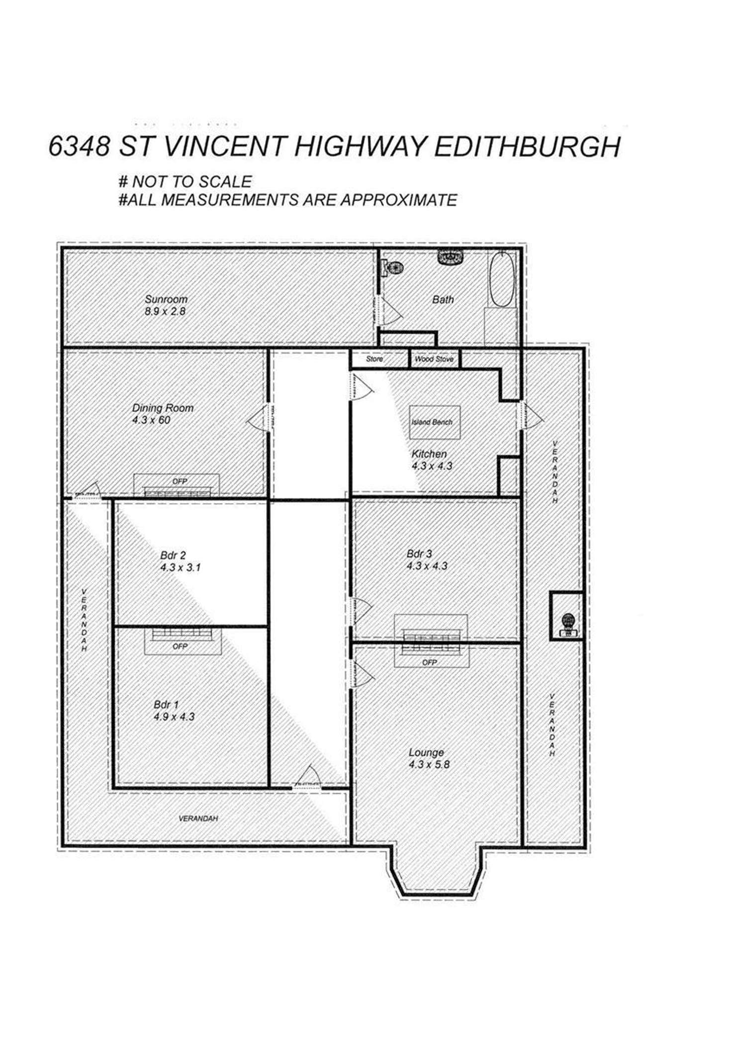 Floorplan of Homely house listing, 6348 St Vincent Highway, Edithburgh SA 5583