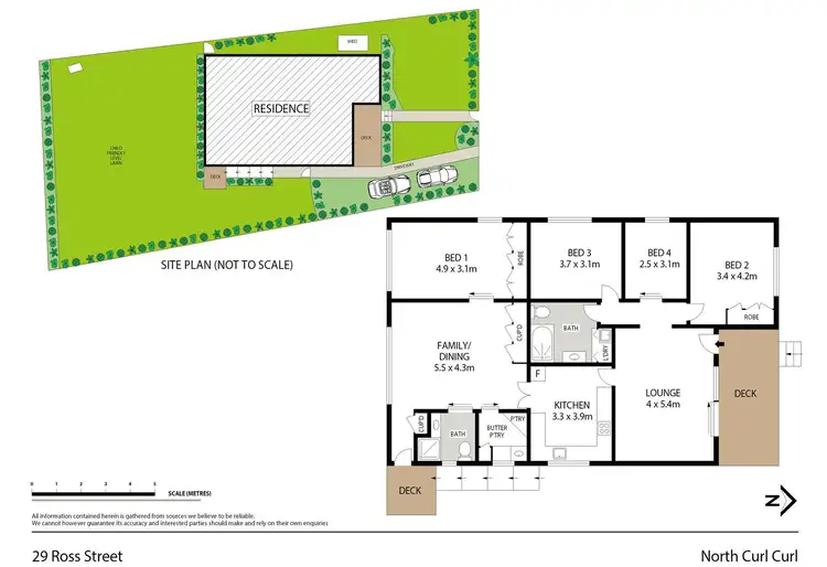 Floorplan of Homely house listing, 29 Ross Street, North Curl Curl NSW 2099