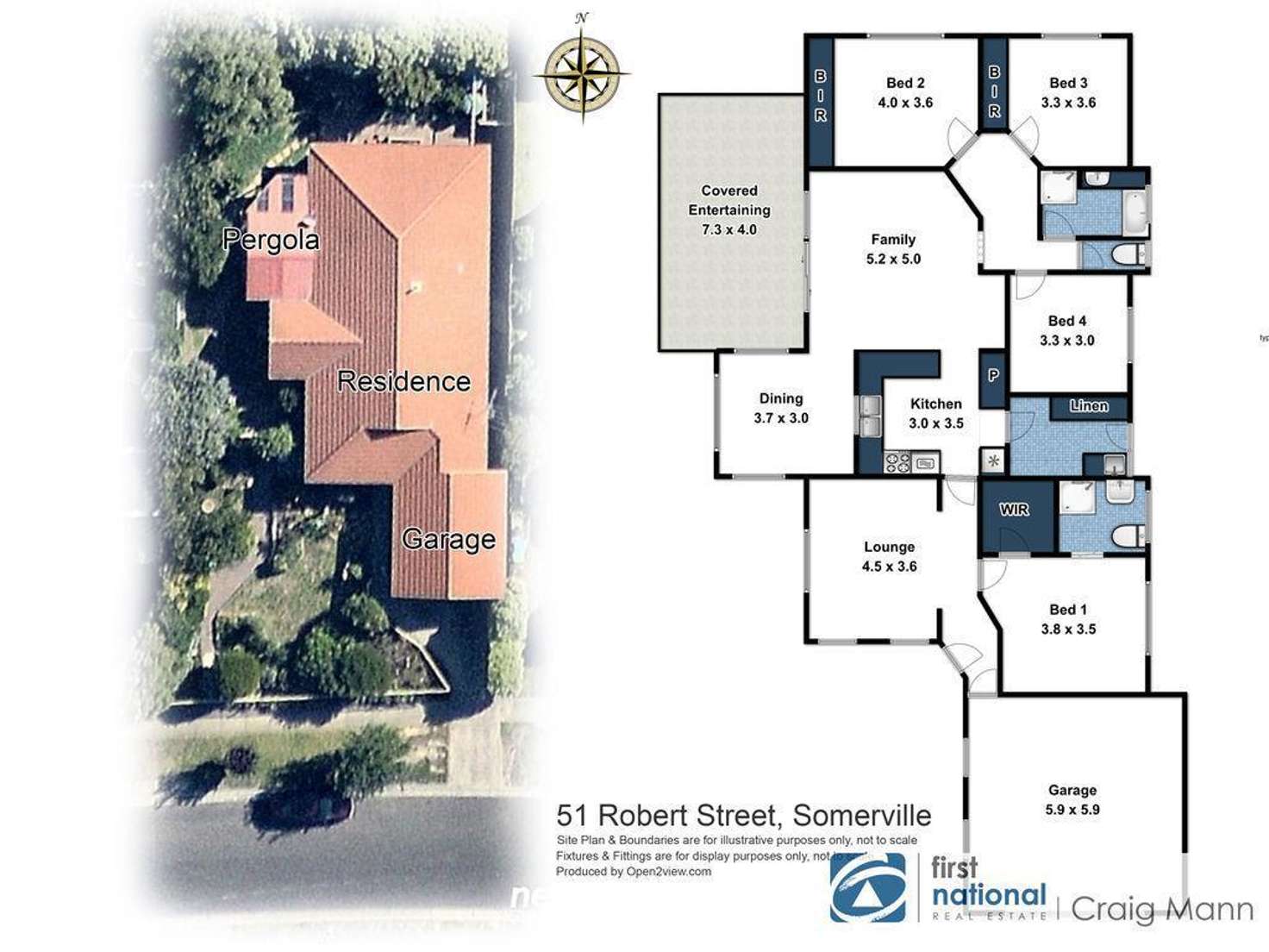 Floorplan of Homely house listing, 51 Robert Street, Somerville VIC 3912