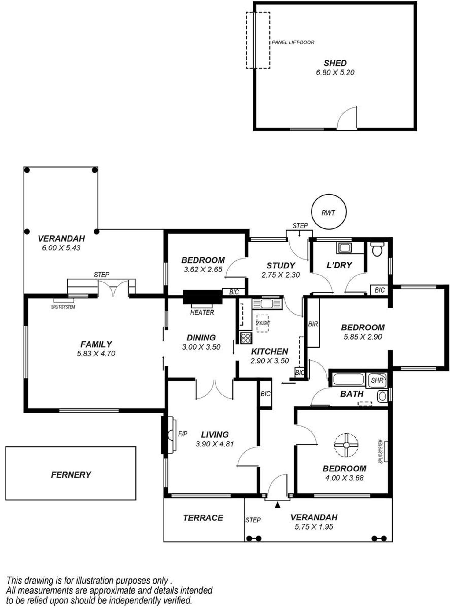 Floorplan of Homely house listing, 39 Barker Avenue, South Plympton SA 5038