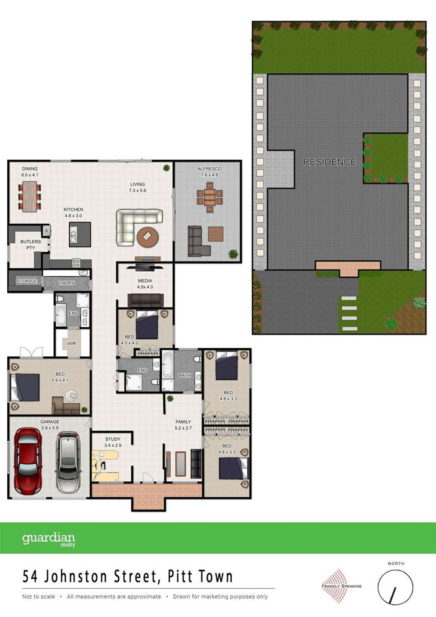 Floorplan of Homely house listing, 54 Johnston Street, Pitt Town NSW 2756