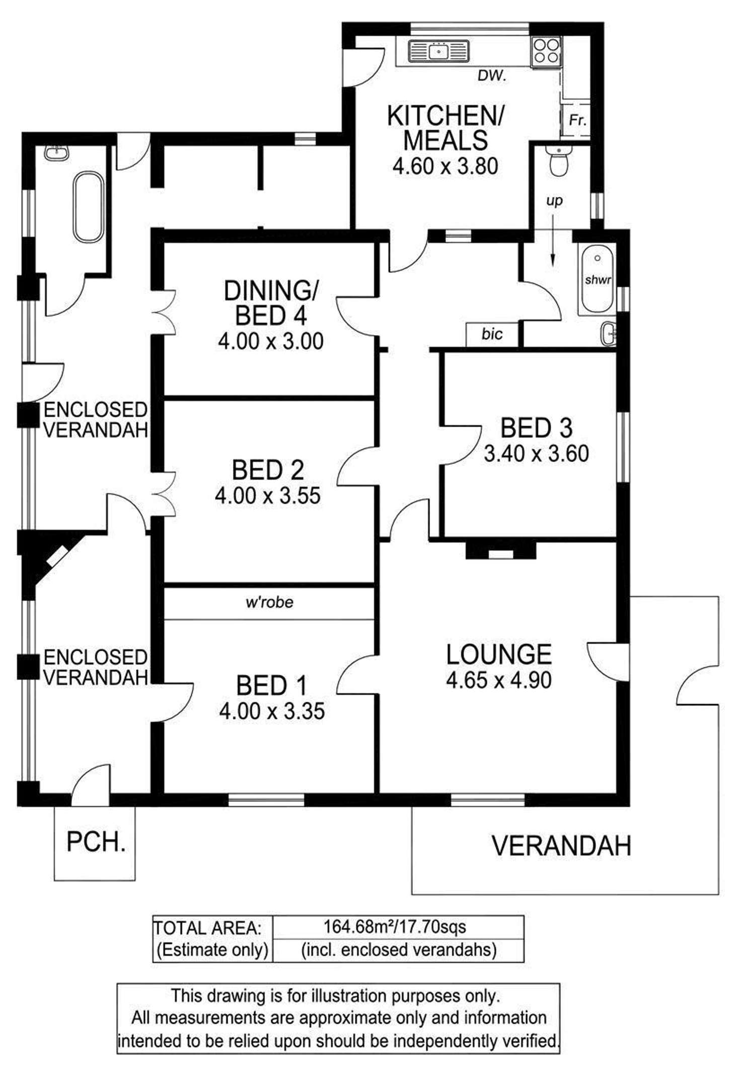 Floorplan of Homely residentialLand listing, 56 Edwards Street, Brighton SA 5048