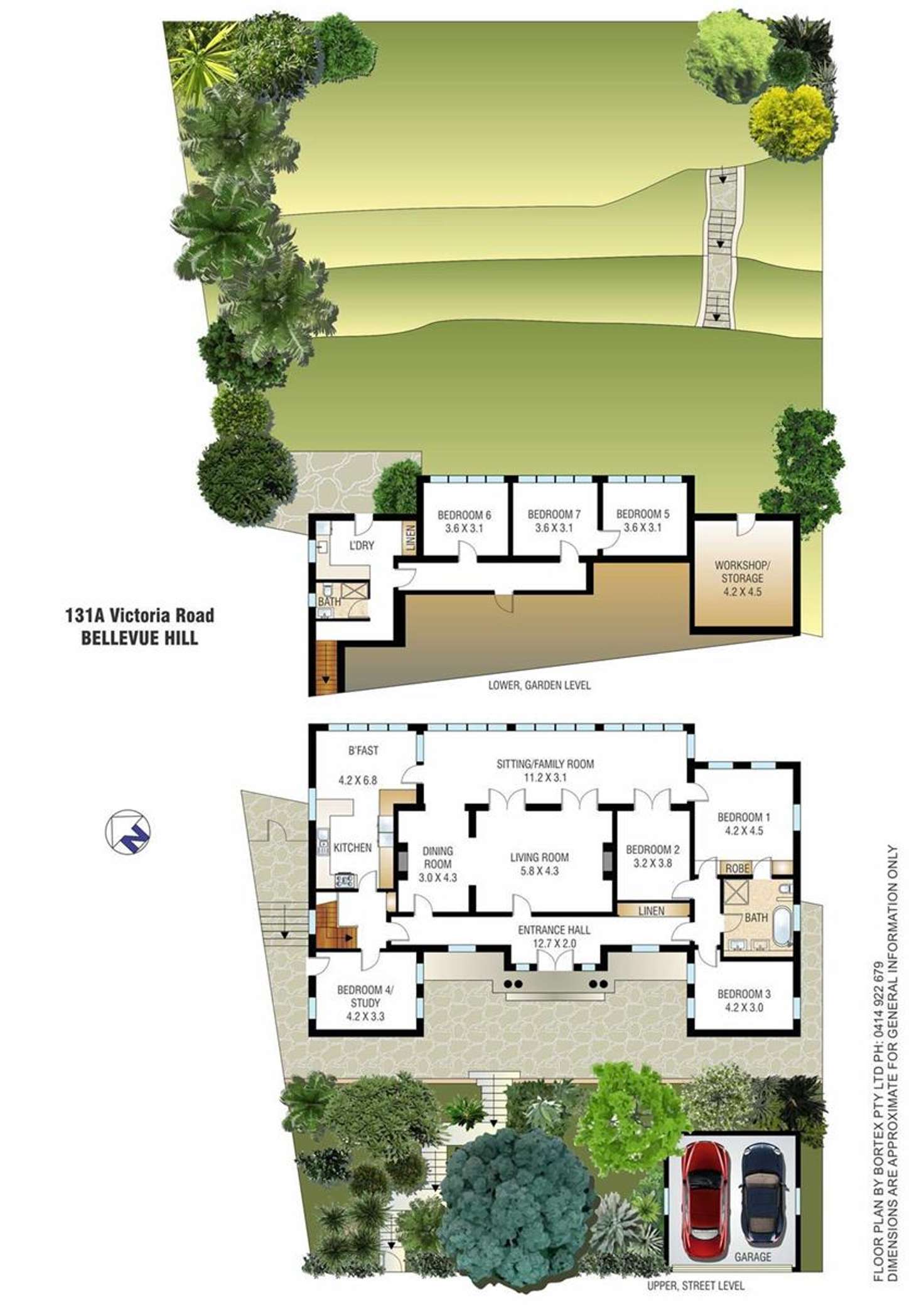 Floorplan of Homely house listing, 131 & 131A Victoria Road, Bellevue Hill NSW 2023