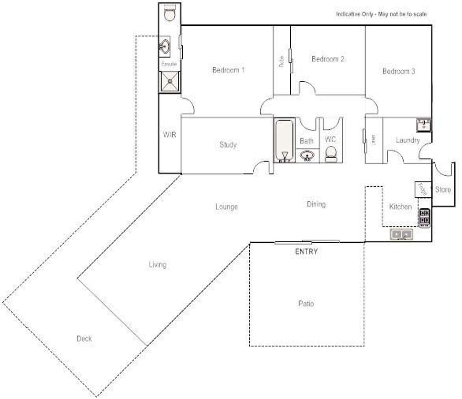 Floorplan of Homely house listing, 49 Nelson Terrace, Araluen NT 870