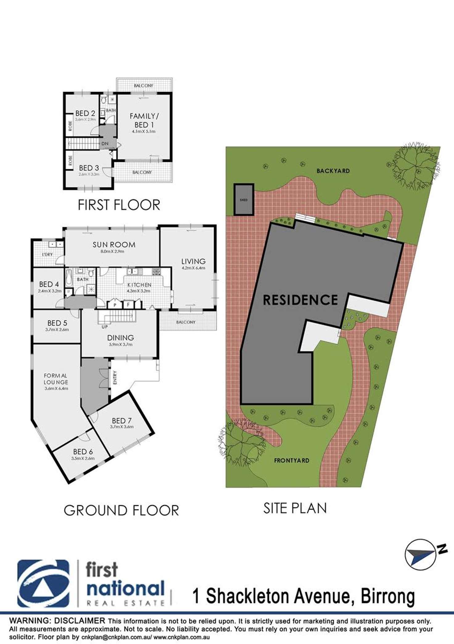 Floorplan of Homely house listing, 1 Shackleton Avenue, Birrong NSW 2143