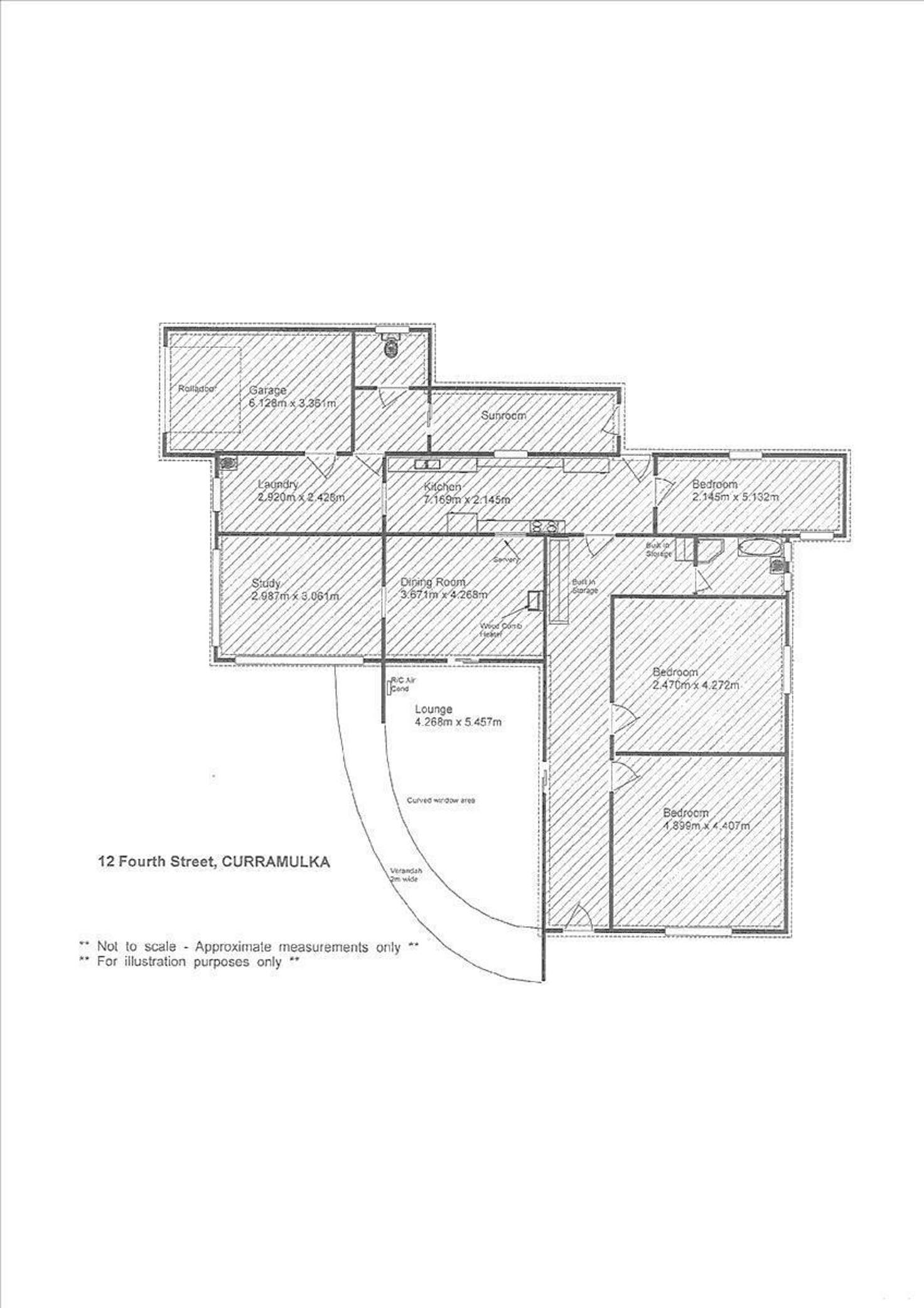Floorplan of Homely house listing, 17 Fourth Street, Curramulka SA 5580